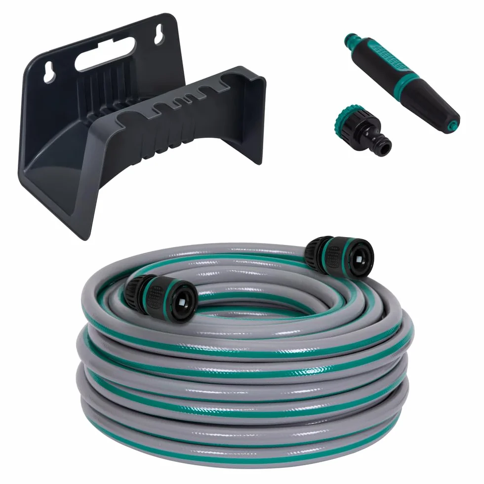 VONROC Kit de Filtre à Eau Pure avec Tuyau 20 m, Résine 4,5L, Compteur TDS