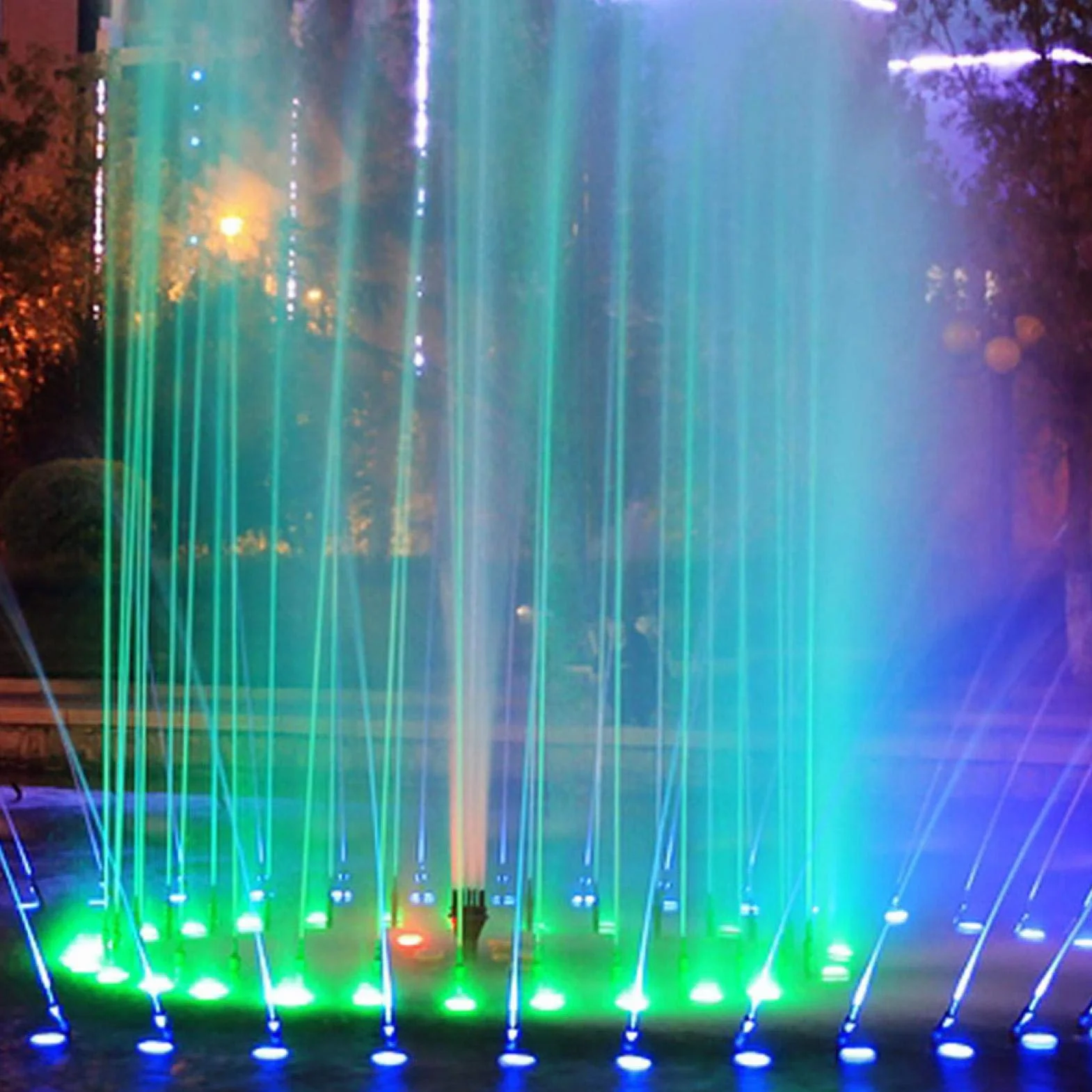 Caiqinlen Buse de Fontaine 70KPa 2 Niveaux pour Étang Jardin