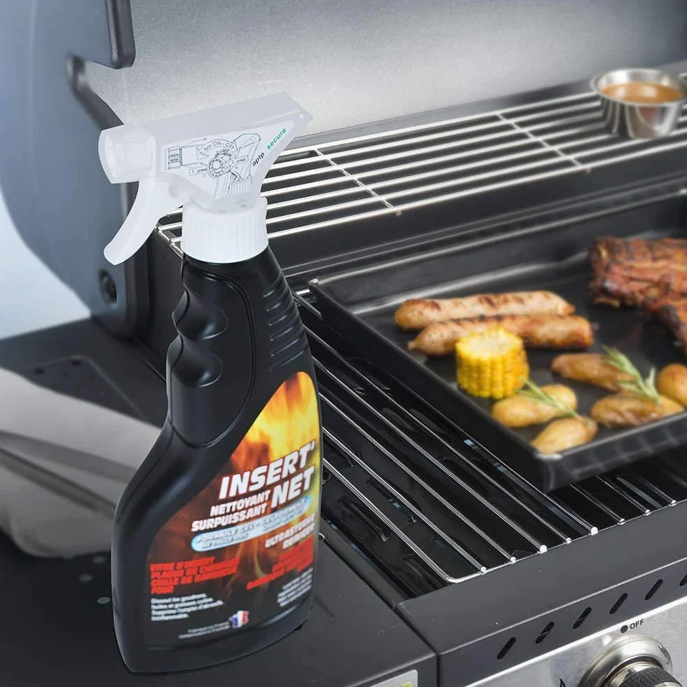 Nettoyant surpuissant INSERT'NET 500 ml pour cheminée, barbecue et surfaces difficiles