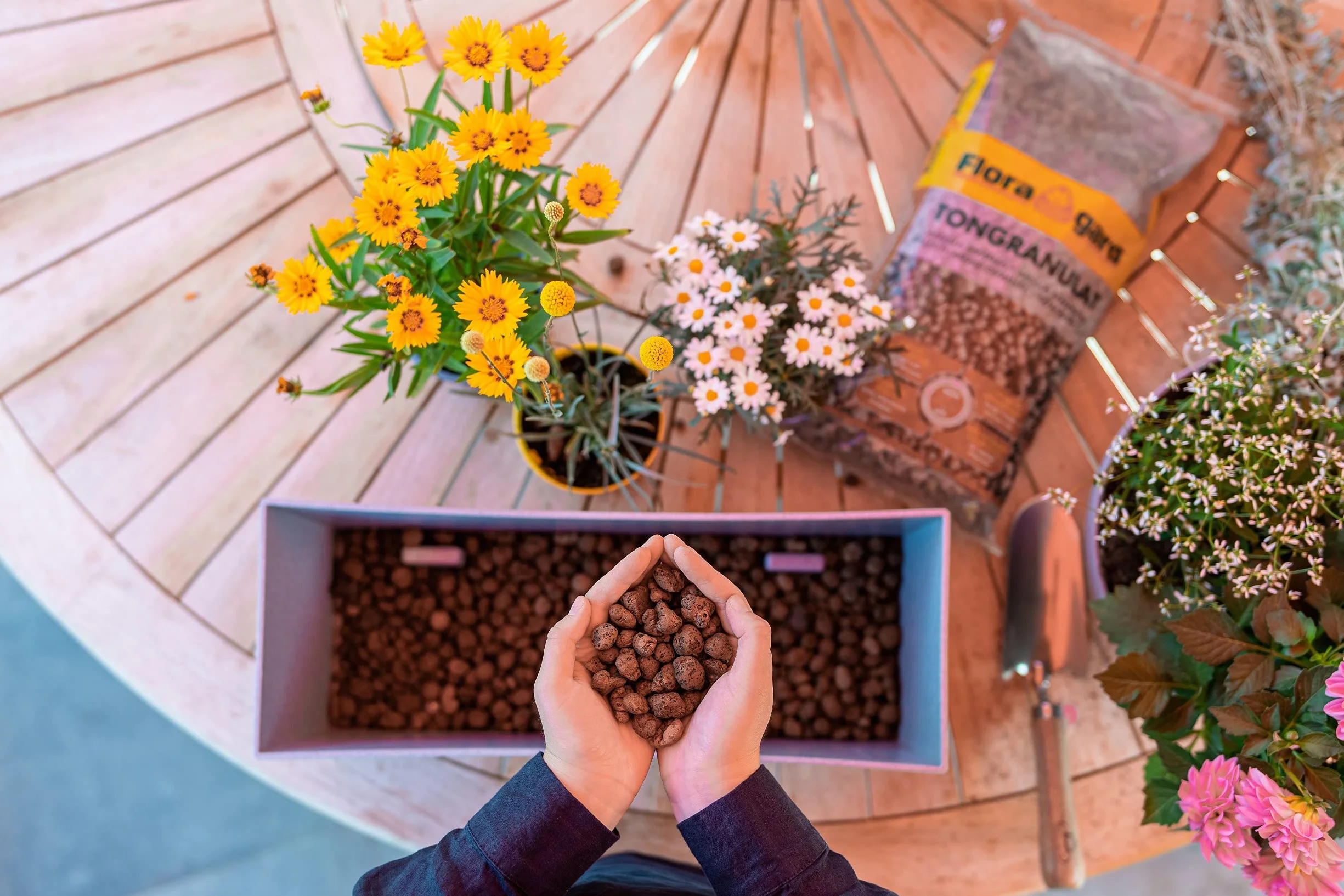 Floragard Granulés d'argile expansée pour drainage 50 l