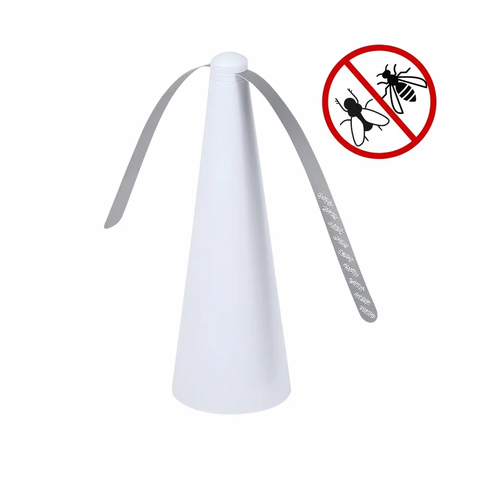 Ventilateur répulsif anti insectes volants BUZZ PUSH Bloq'Insectes rechargeable silencieux