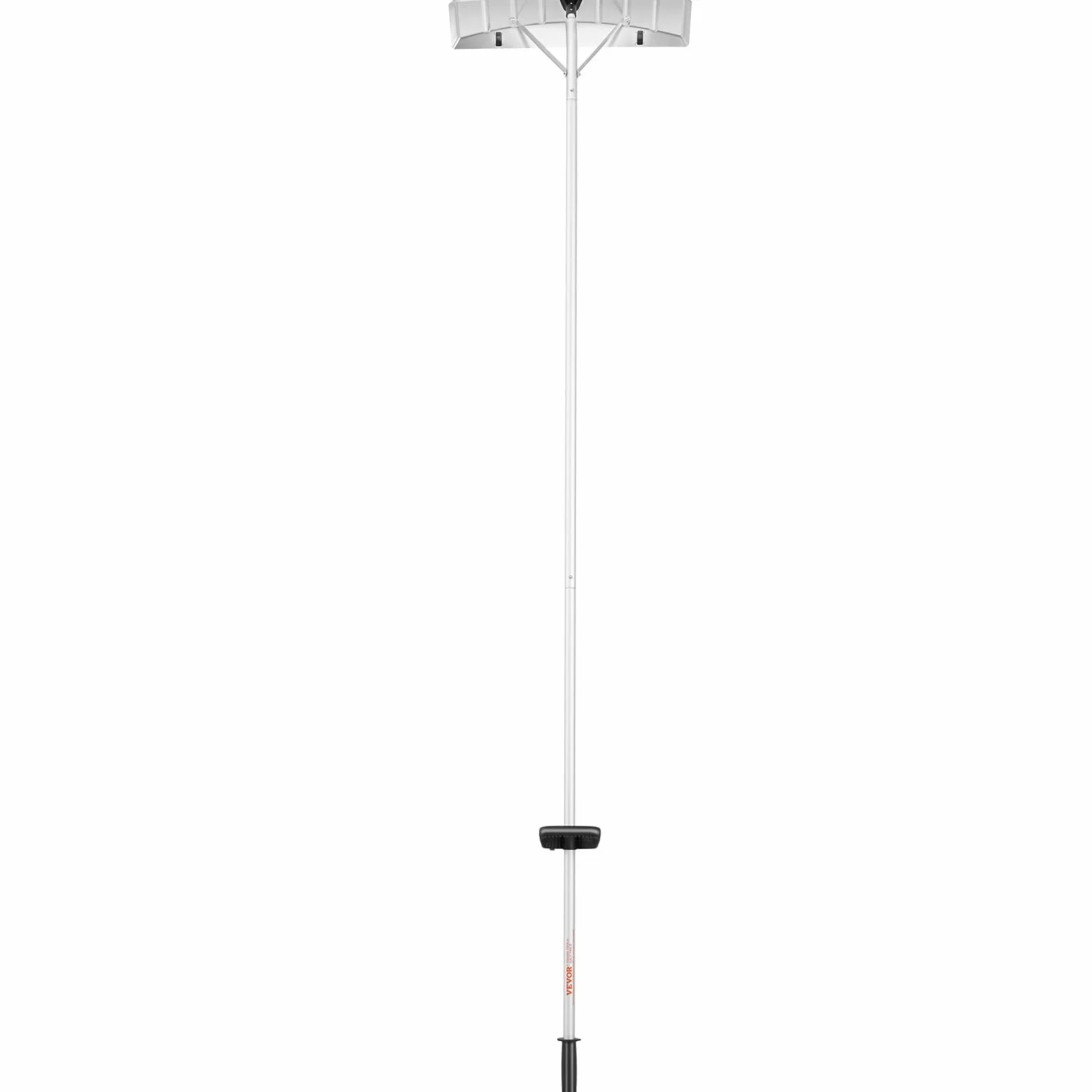 VEVOR Râteau à Neige de Toit 63,5 cm Aluminium Portée 644,5 cm Roues de Protection Poignée Antidérapante Réglable