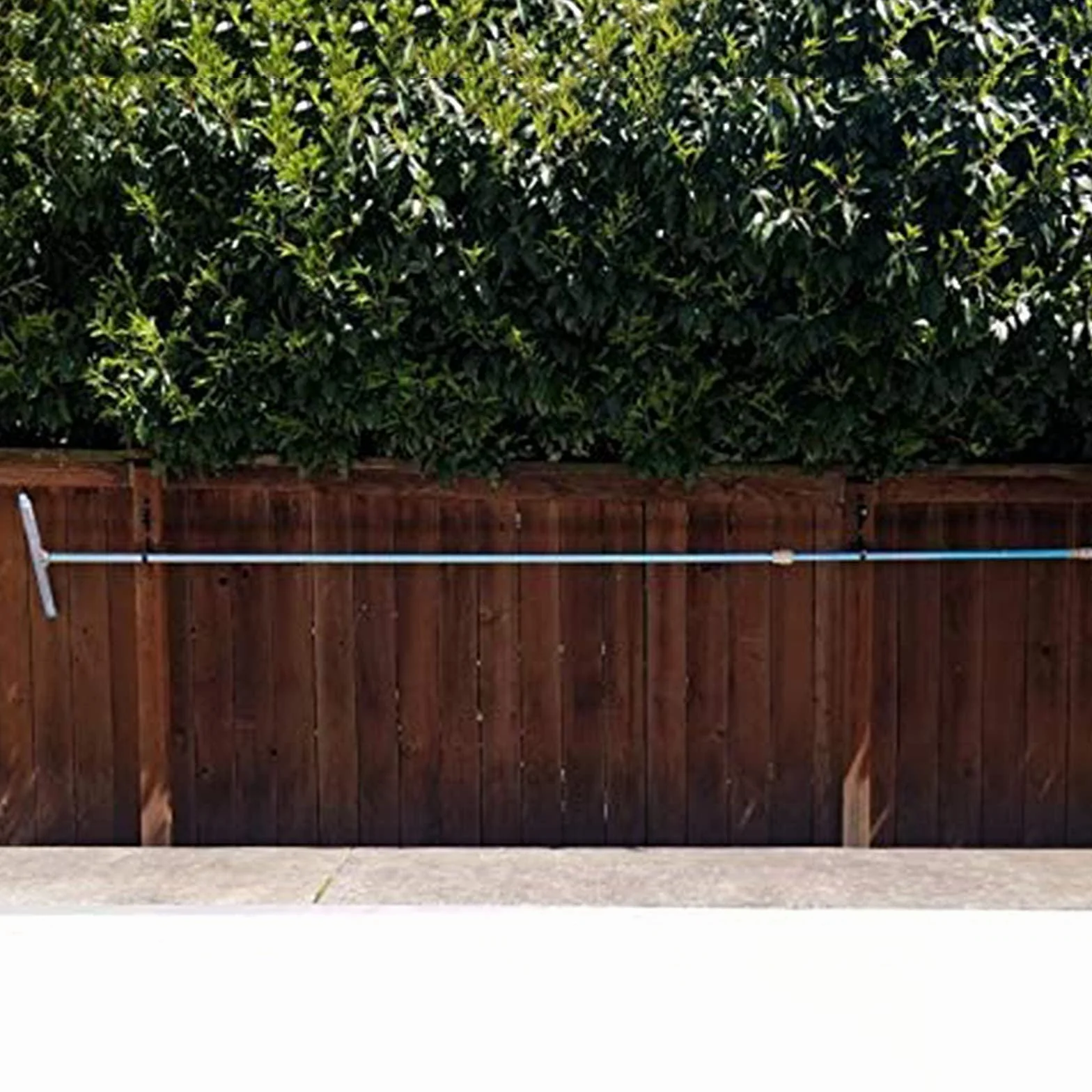 Supports en aluminium pour perche de piscine Lot de 2