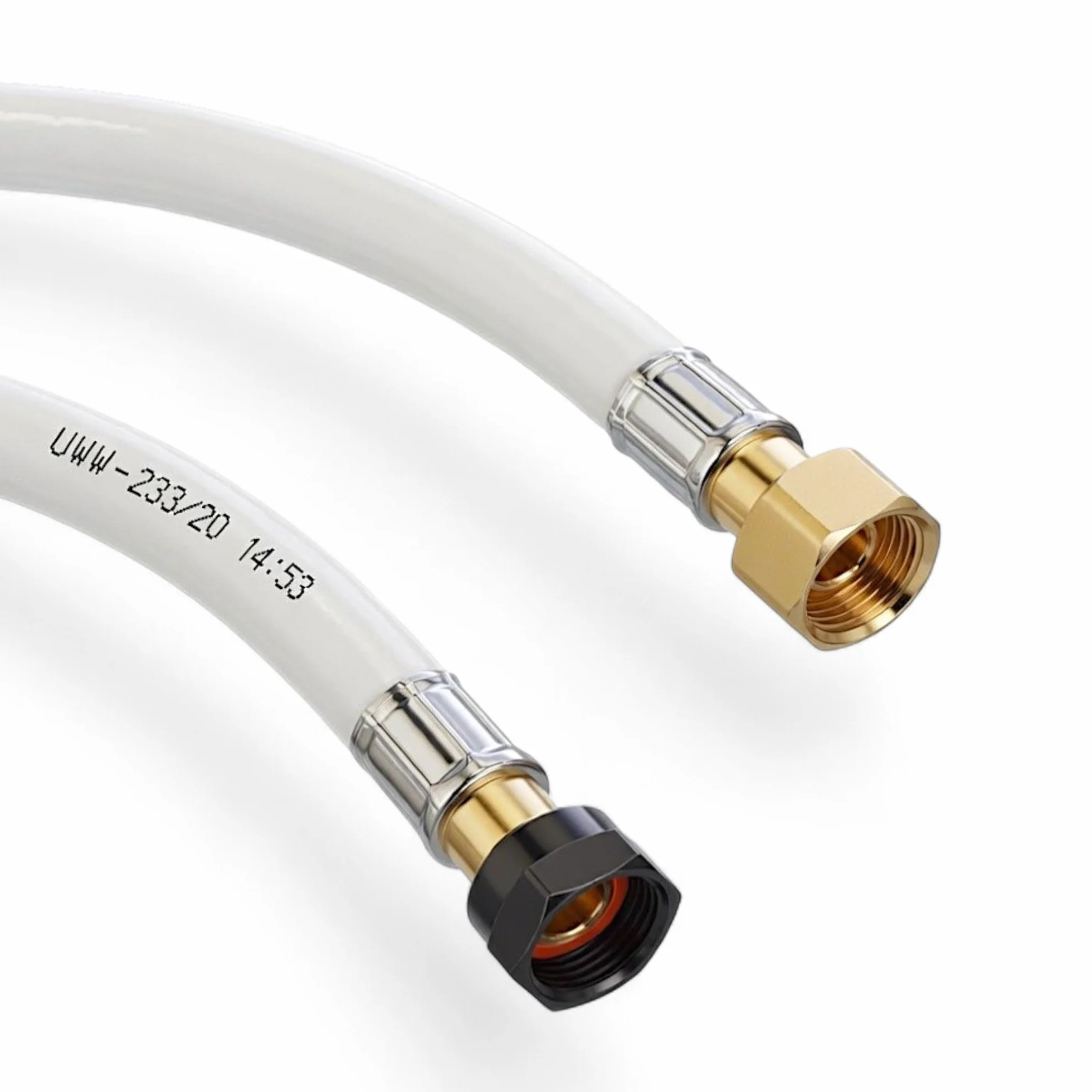 Kit Détendeur Gaz Butane 28 mbar Tuyau Flexible 1,5 m Raccords 20/150 G1/2 Barbecue Plancha Chauffe-Eau