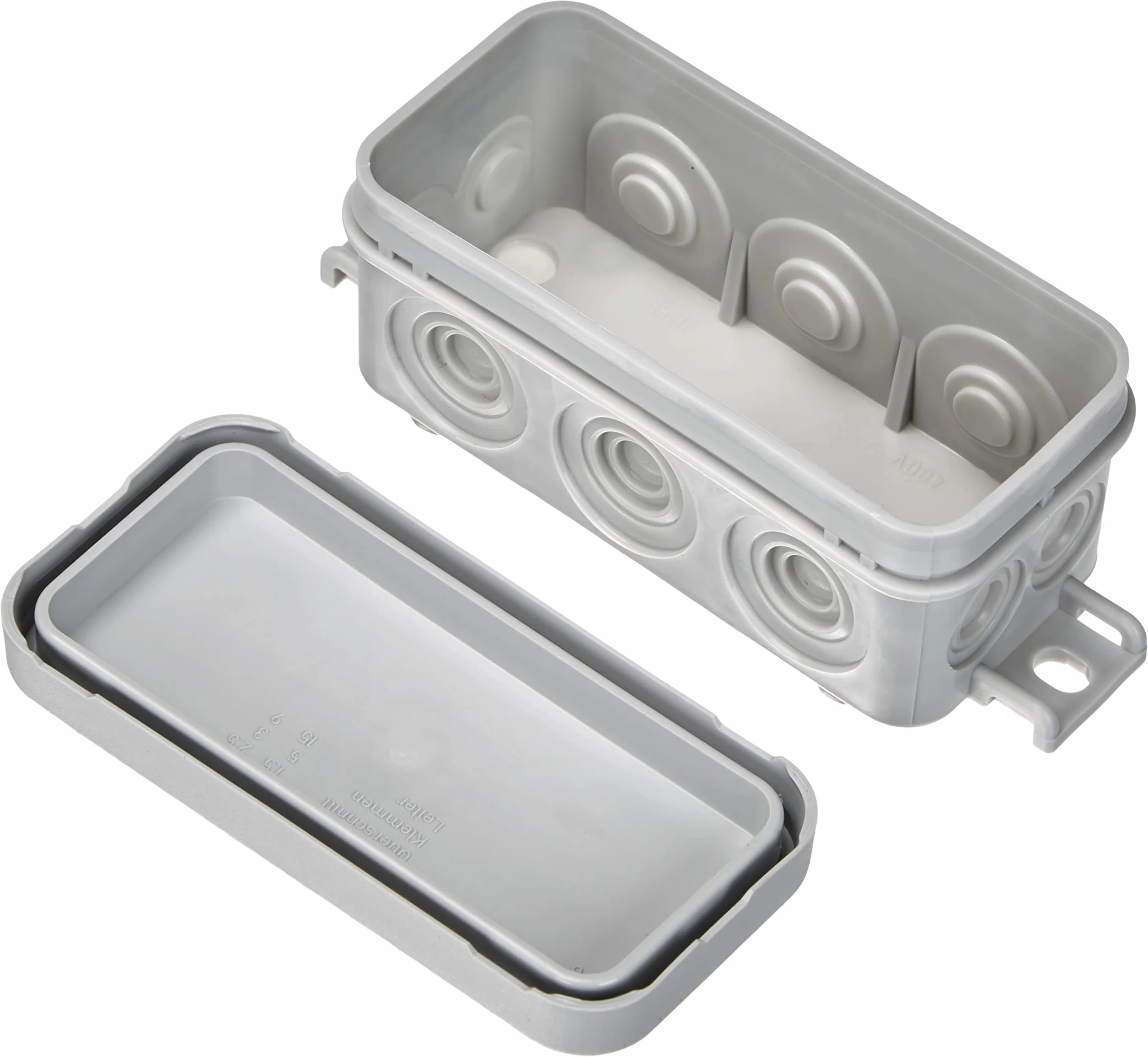 Spelsberg - Boîte de raccordement - Gris IP55 Mini 25 10 Stück Verbindungsdose gris