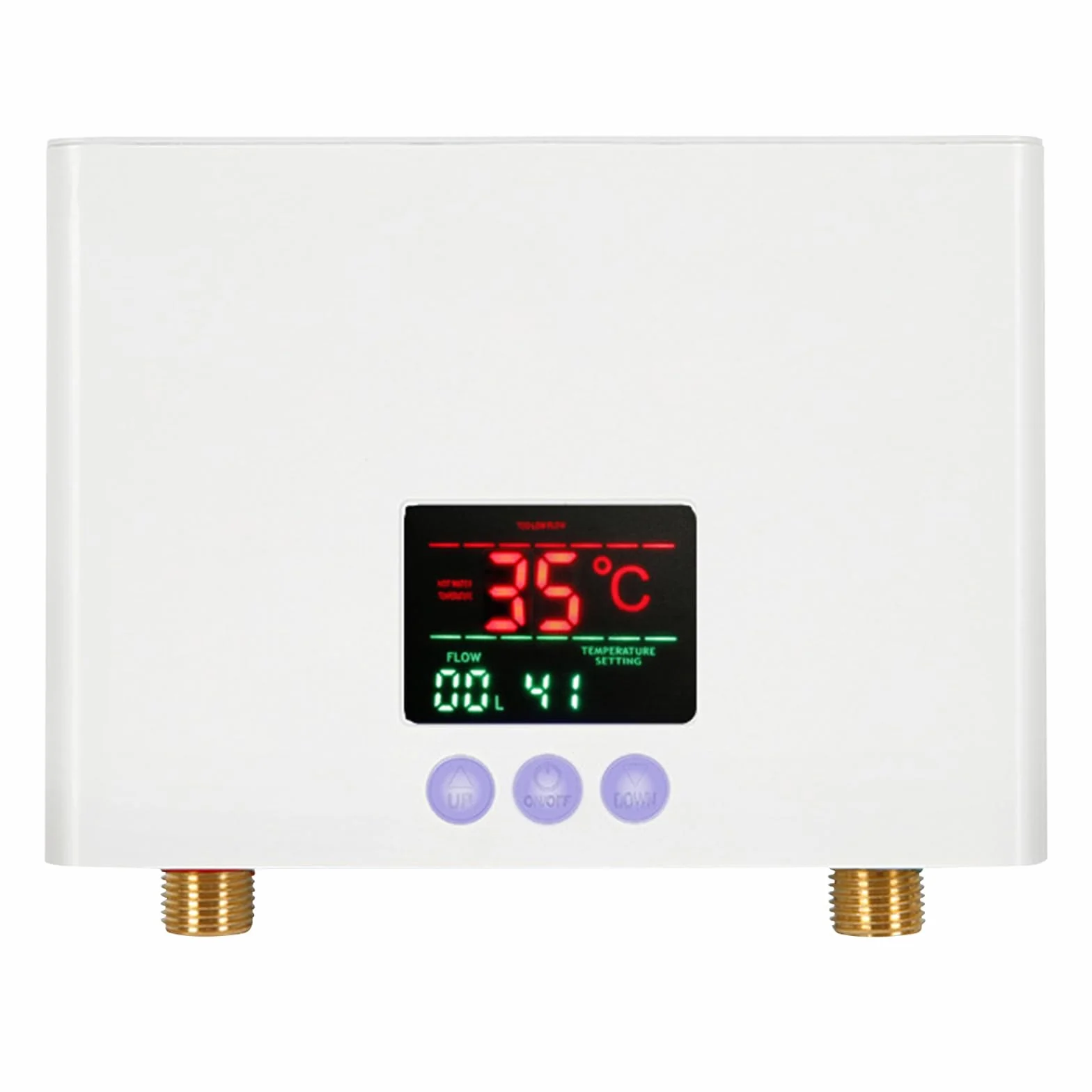 Chauffe-eau instantané électrique 220V 3KW avec affichage LED