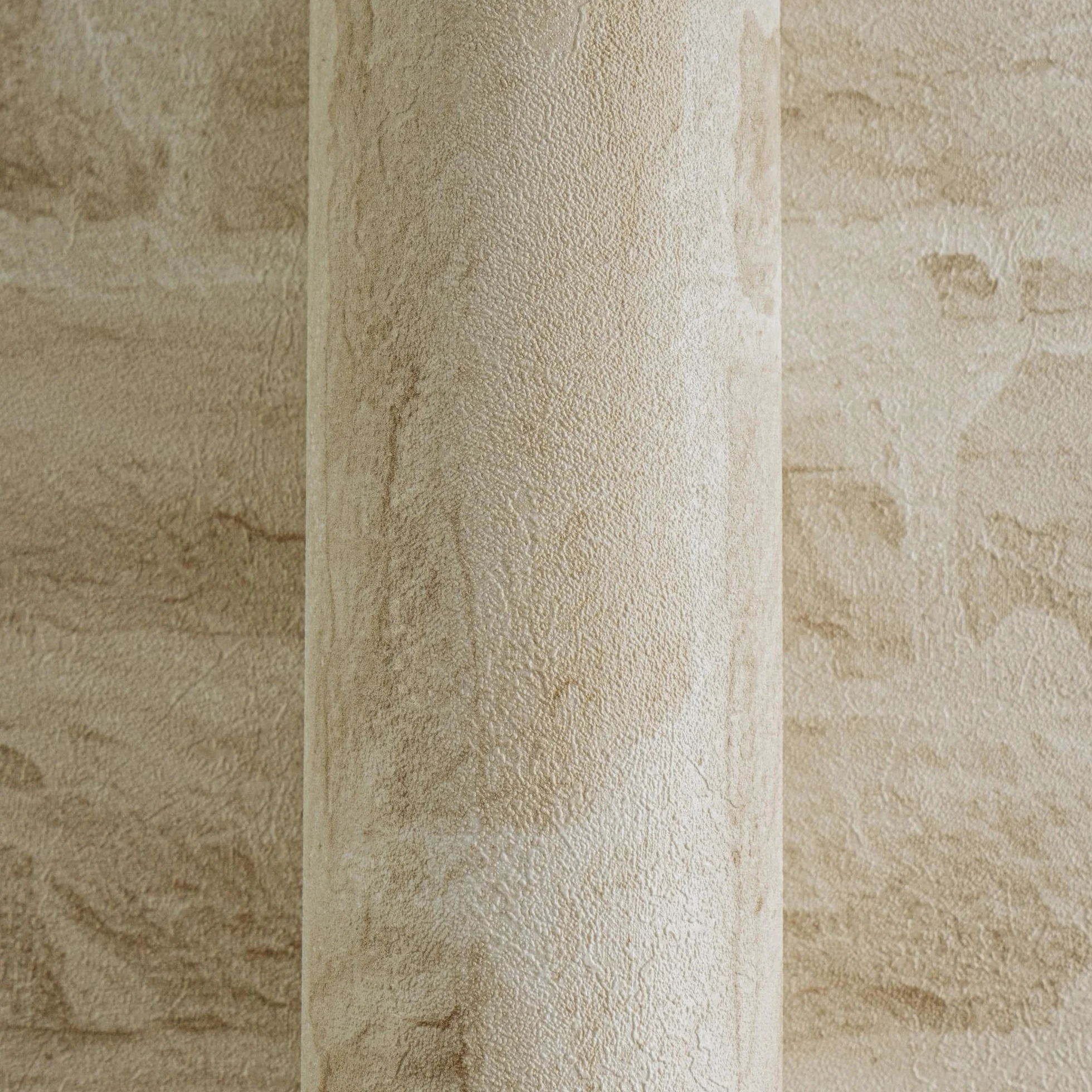 A.S. Création papier peint intissé style maison de campagne en crème, beige – papier peint effet pierre naturelle authentique 10,05 m x 0,53 m – 355802
