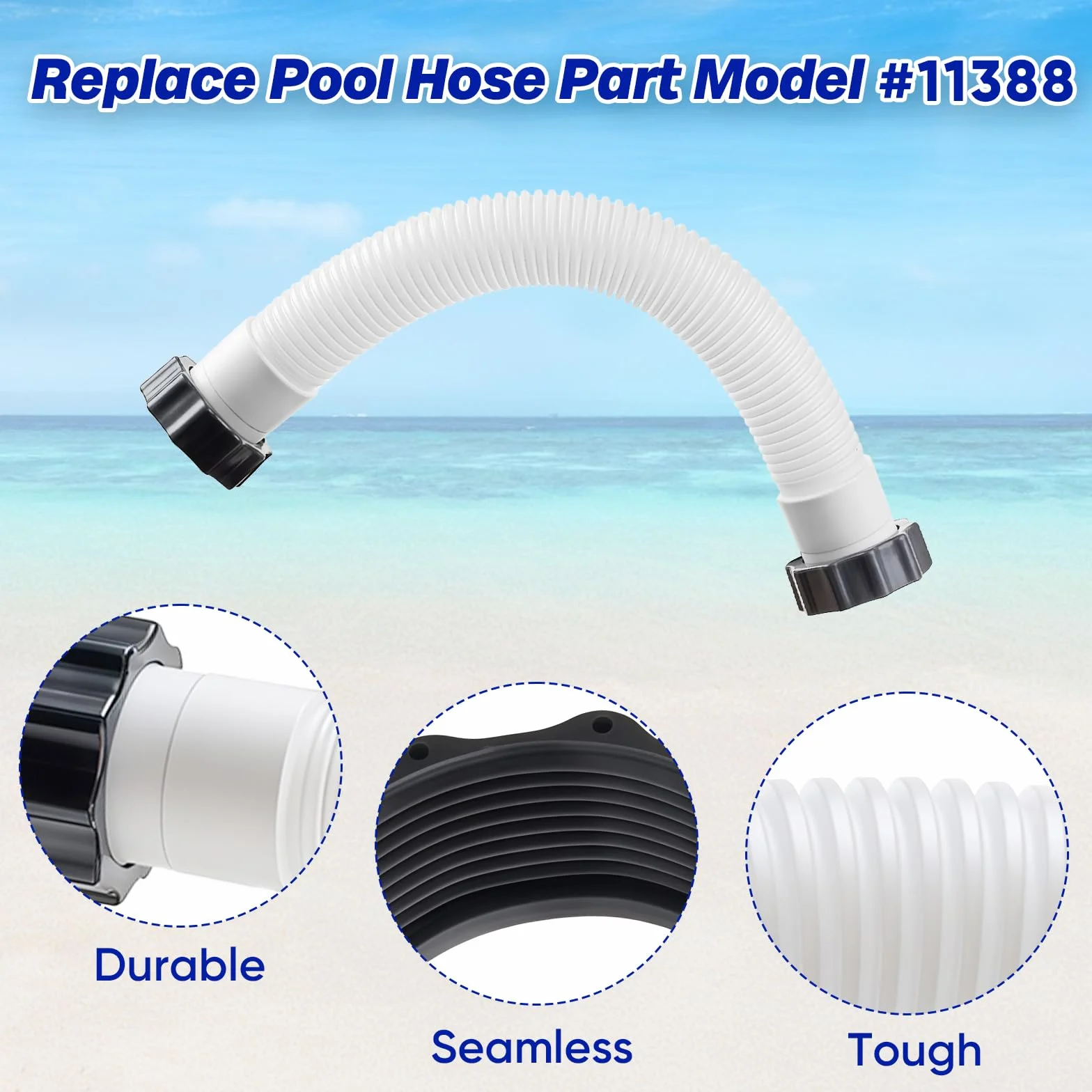 Tuyau Pompe Filtre À Sable Piscine 35CM Intex Pièce 11388