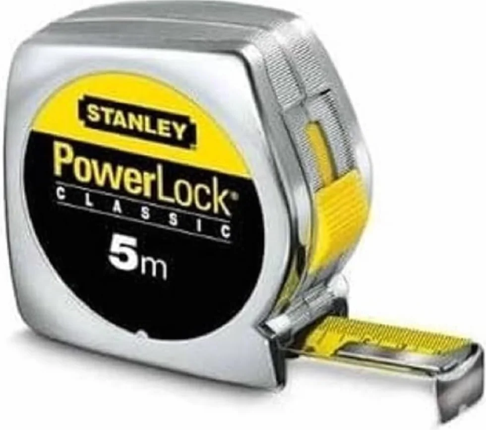 STANLEY Powerlock Mètre à ruban 5 mètres 19 mm