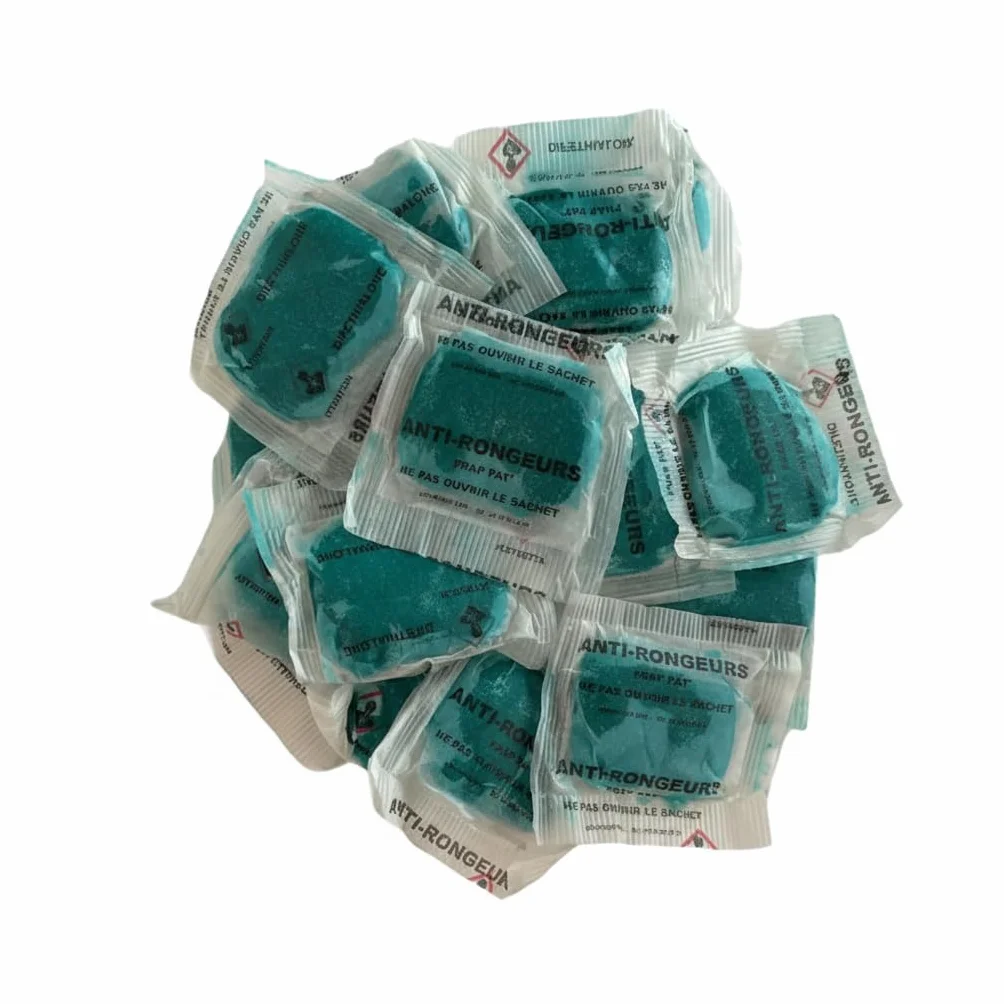 Raticide Professionnel Diféthialone 0,25% 150 g - Appât Très Puissant Rats Souris Résistants