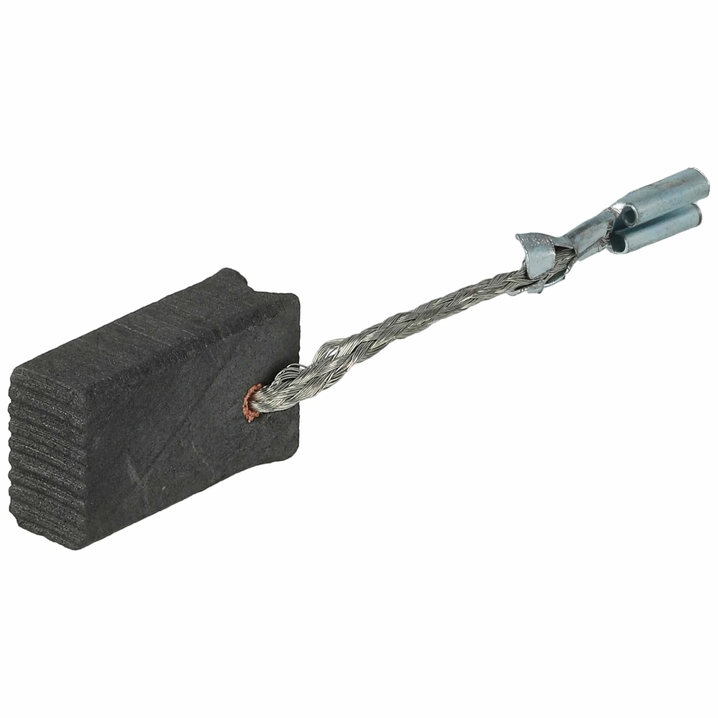 vhbw 2x balais de charbon 6 x 10 x 17 mm compatible avec Bosch GWS 19-125 CI 3601G9N000 outil électrique