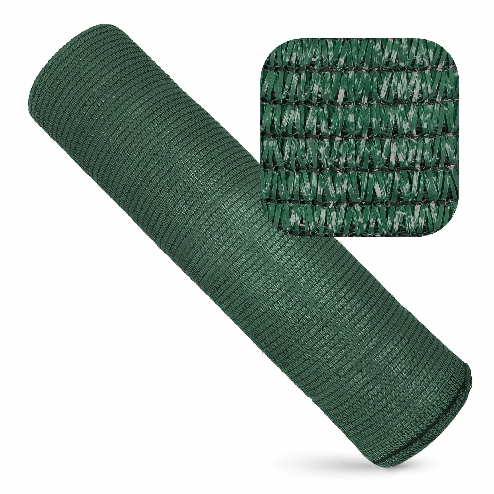 Instalguru Filet d'Ombrage 1m x 25m 55% UV Résistant Déchirures Vent Jardin Balcon Terrasse