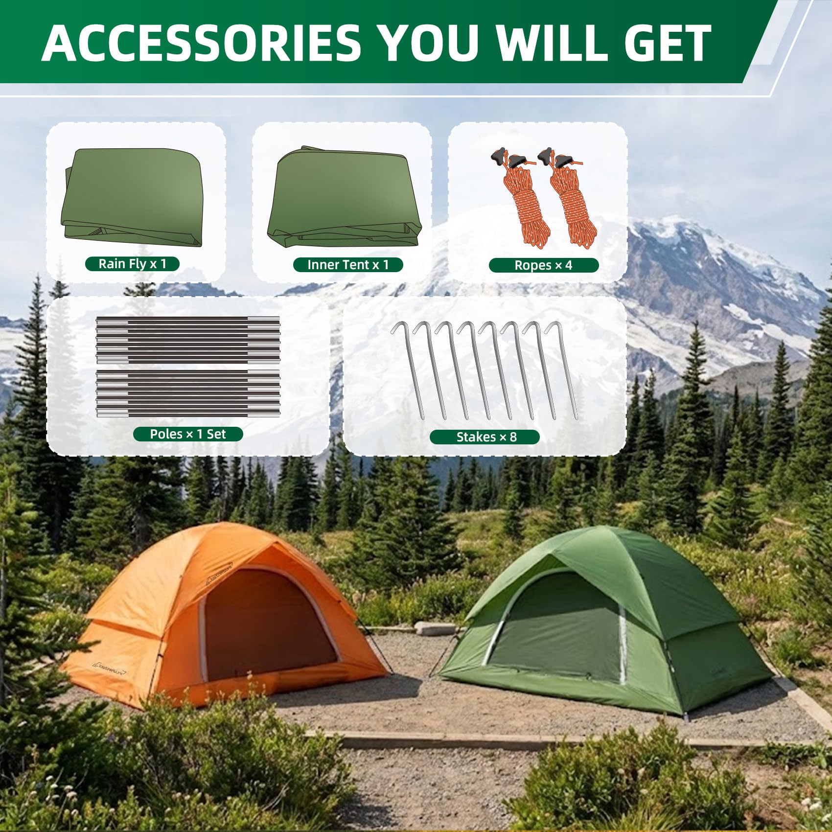 Versatile All-Season Expedition Tent