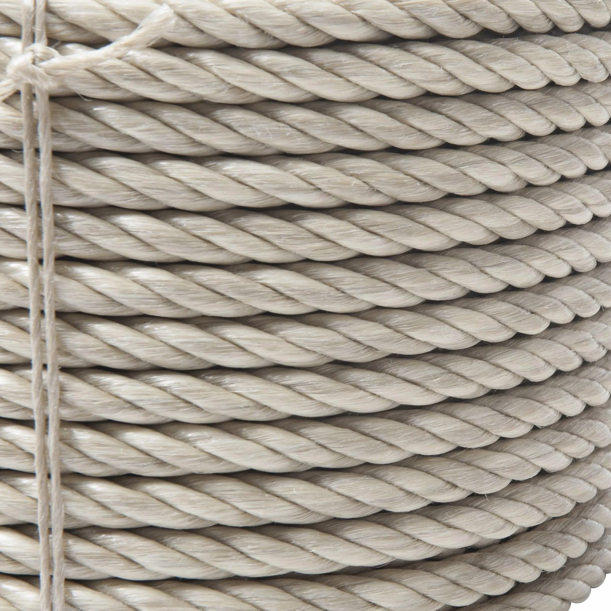 WERKA PRO Corde Beige 50m - Ø14mm - Polypropylène Haute Résistance - Charge 2300kg - Usage Intérieur/Extérieur - Flottante pour Milieu Marin - Code EAN 3700723417129