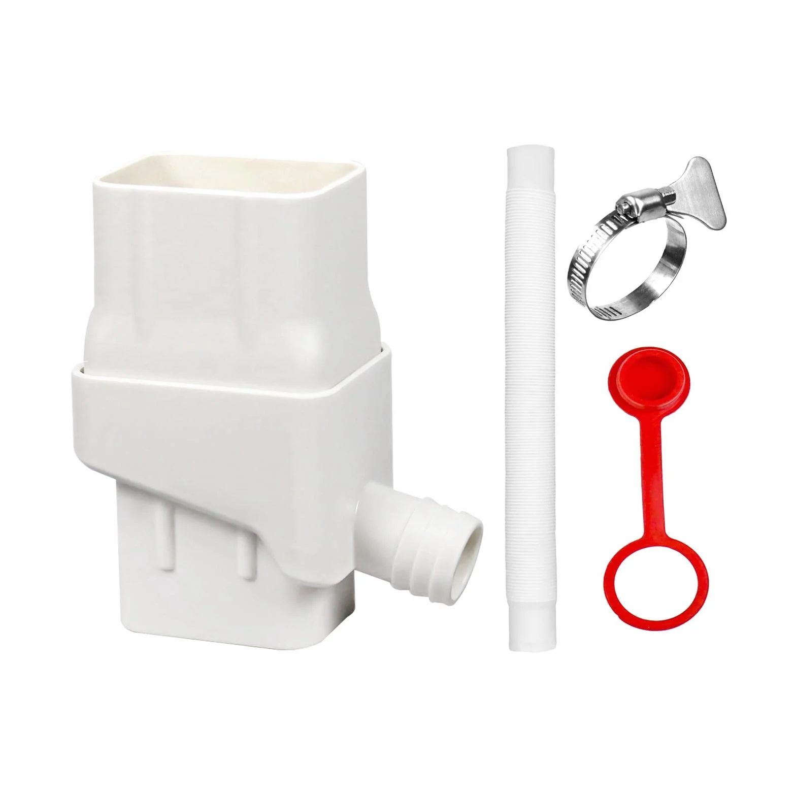 perfk Récupérateur d'Eau de Pluie, Kit Collecteur Eau de Pluie Raccord