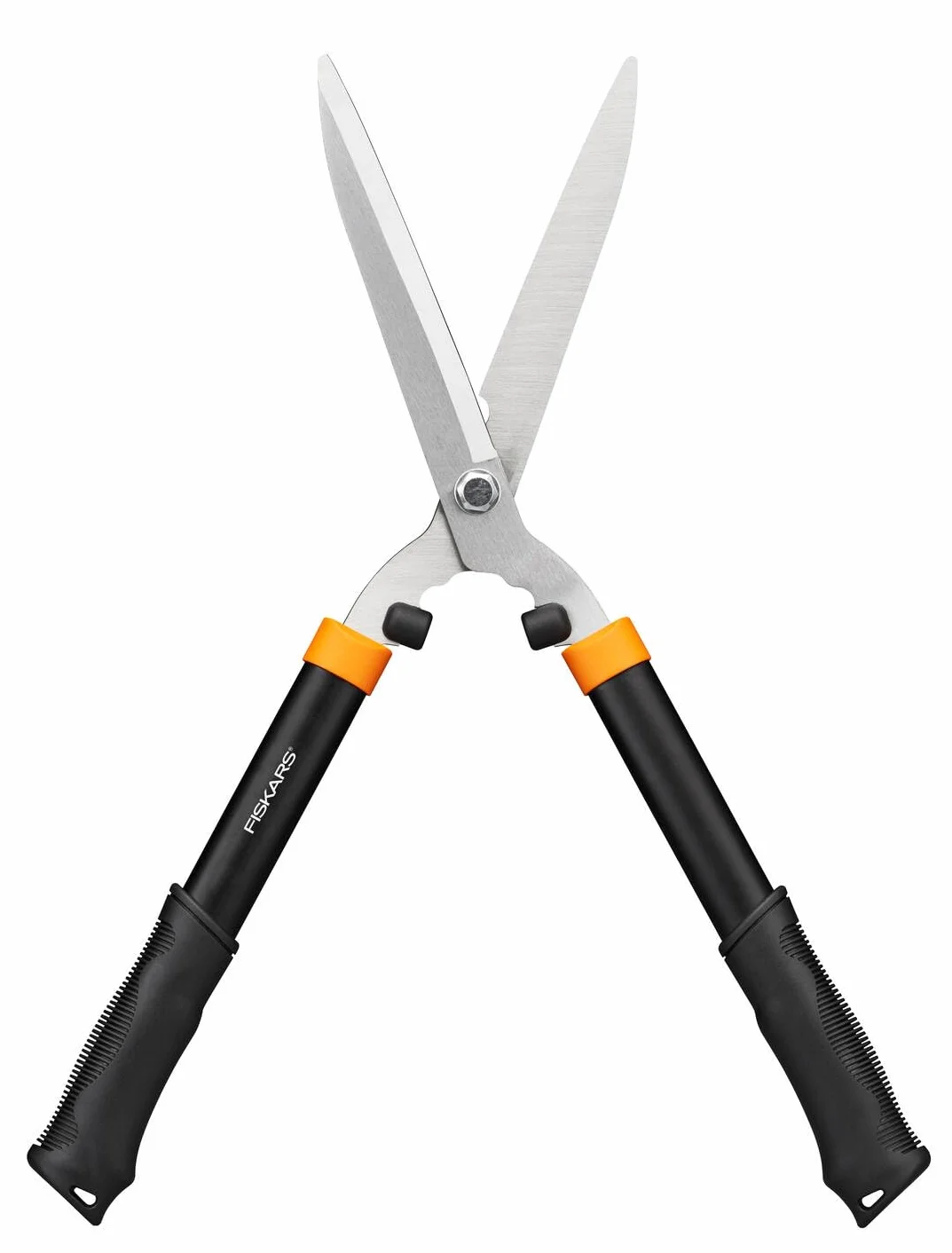 Fiskars Cisaille à haies HS21, 59 cm, Lames en acier trempé, Noir/Orange