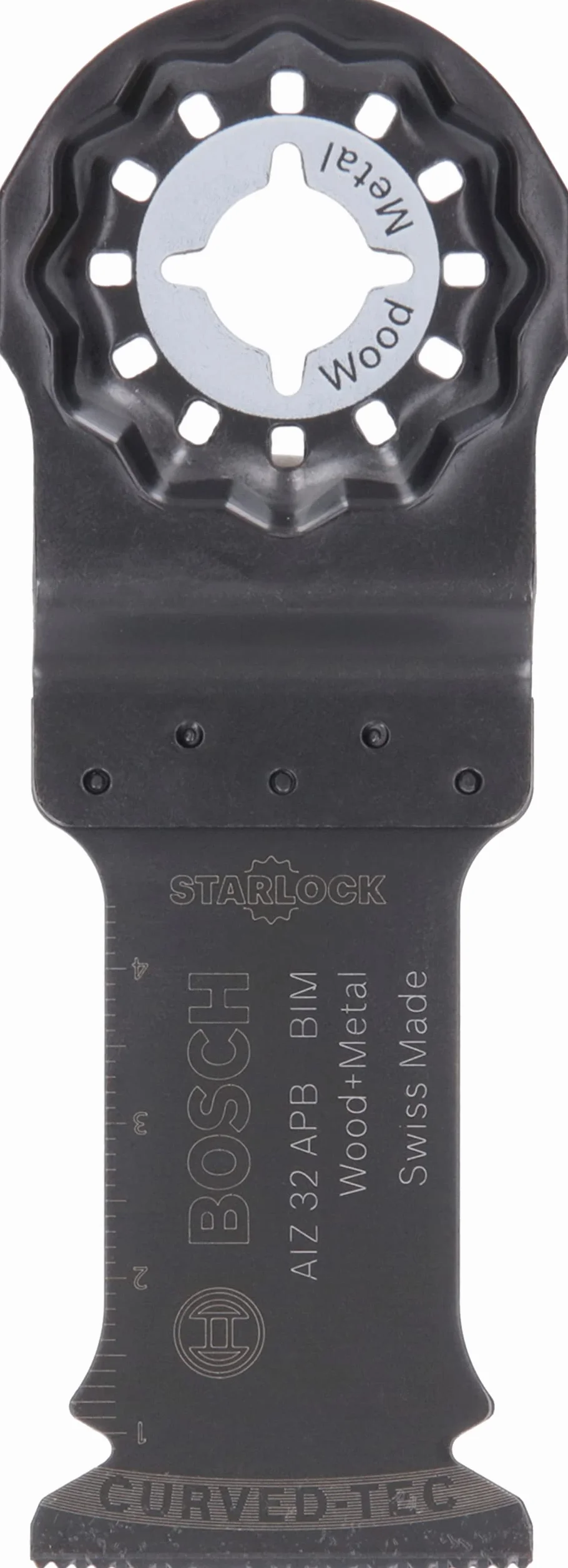 Bosch Accessories 1x Lame Plongeante Starlock BIM AIZ 32 APB Wood and Metal (pour Bois, Metal, Panneaux Stratifiés, Tôles, 50 x 32 mm, Accessoires pour Outils Multi-Fonctions)