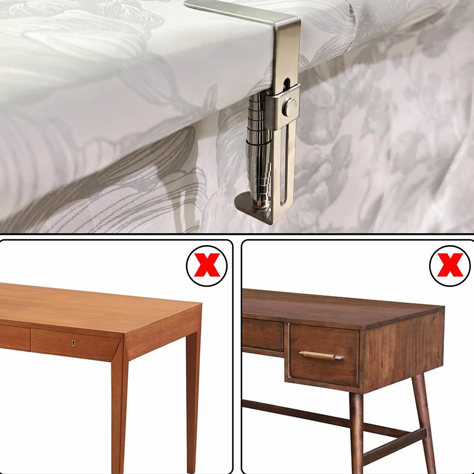 Pince Nappe Table Acier Inoxydable 8 Pièces Attache Nappe Exterieur Jardin