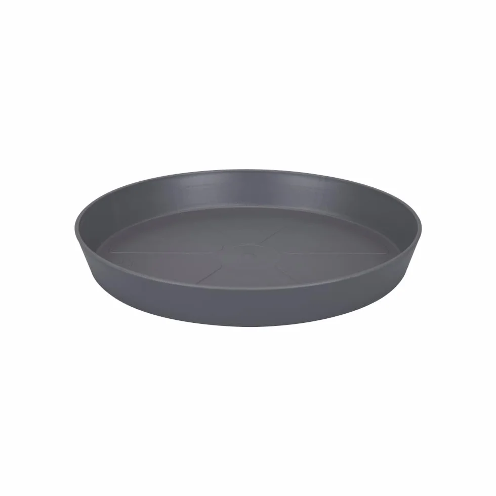 Elho Loft Urban Soucoupe Ronde Anthracite 48 x 48 x 5 cm