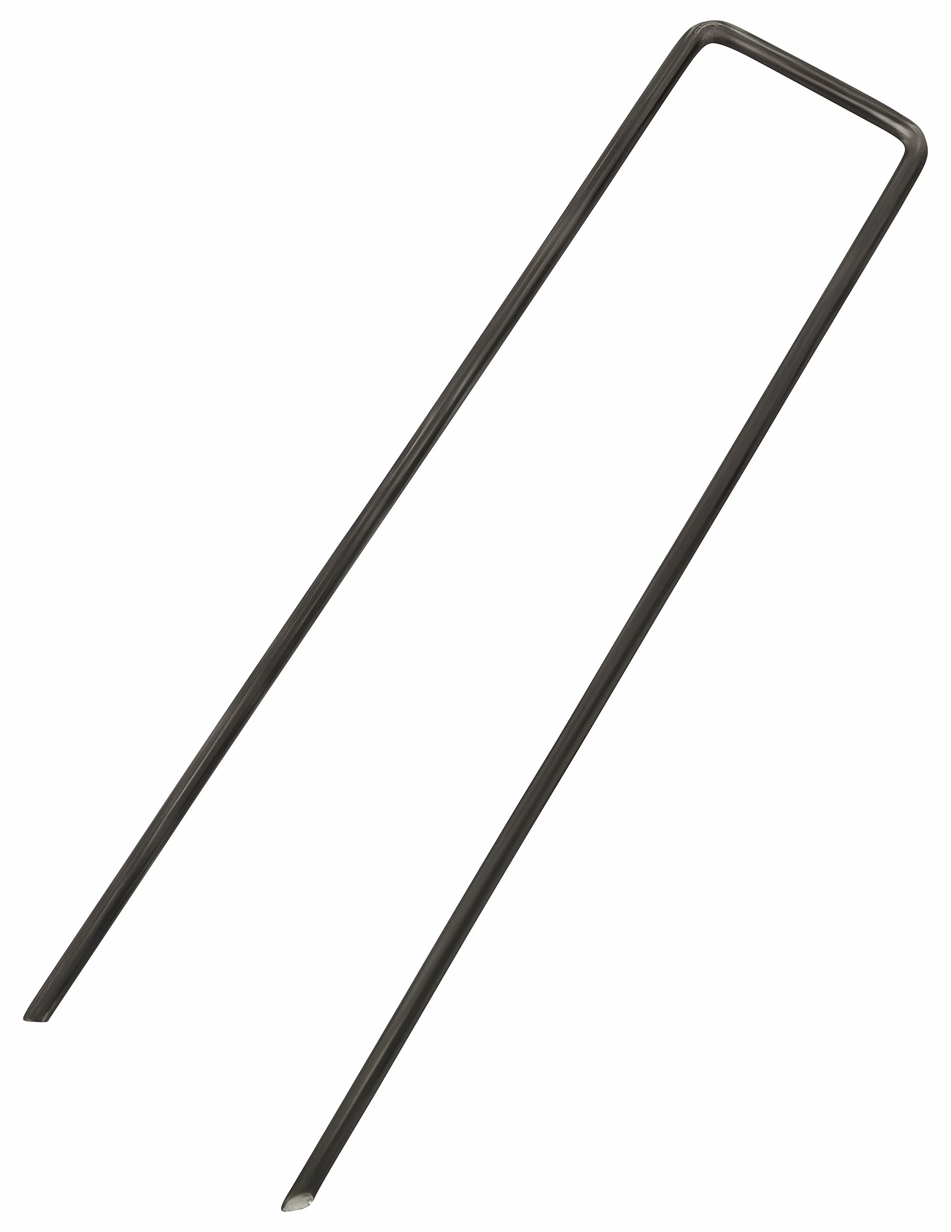 WUNDERGARDEN Lot 100 piquets Fixation Acier Anti-Mauvaises Herbes 150x25mm Ø2,7mm