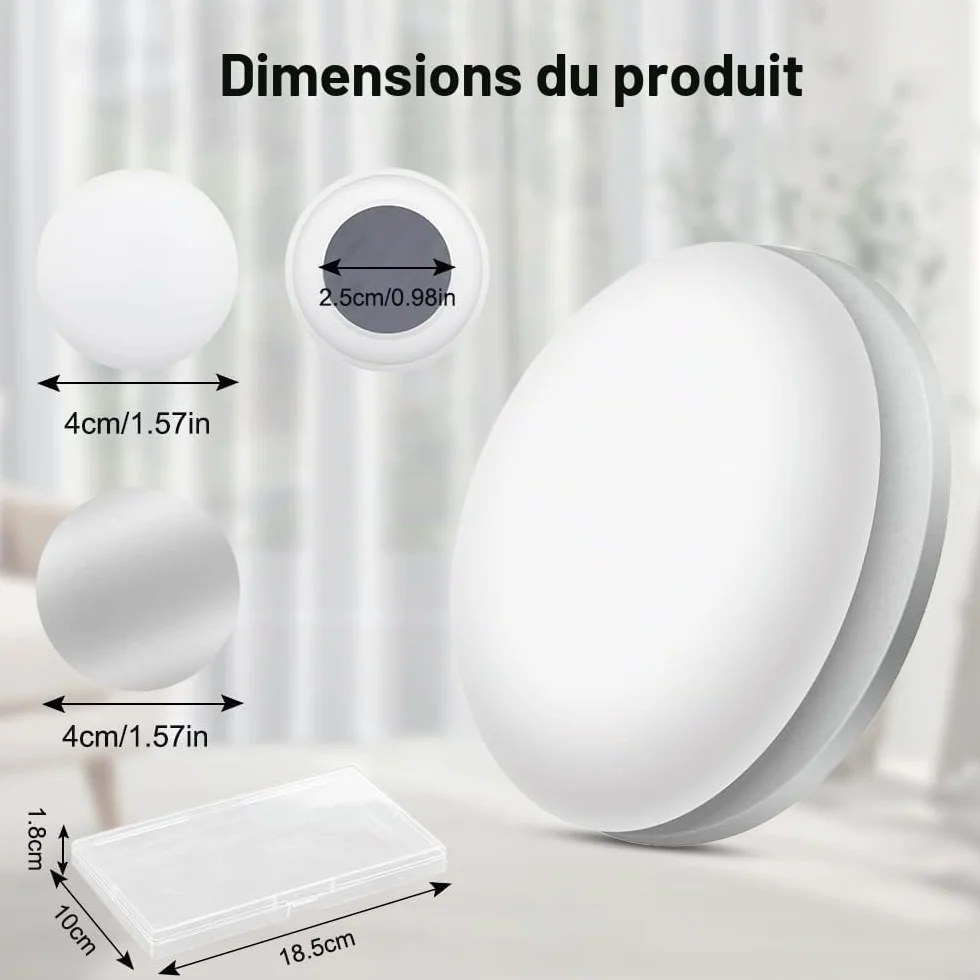 Poids de Nappe de Table Exterieur, Pince de Nappe Extra Lourde avec Aimant en Acier Inoxydable, 10 Pièces (Blanc)