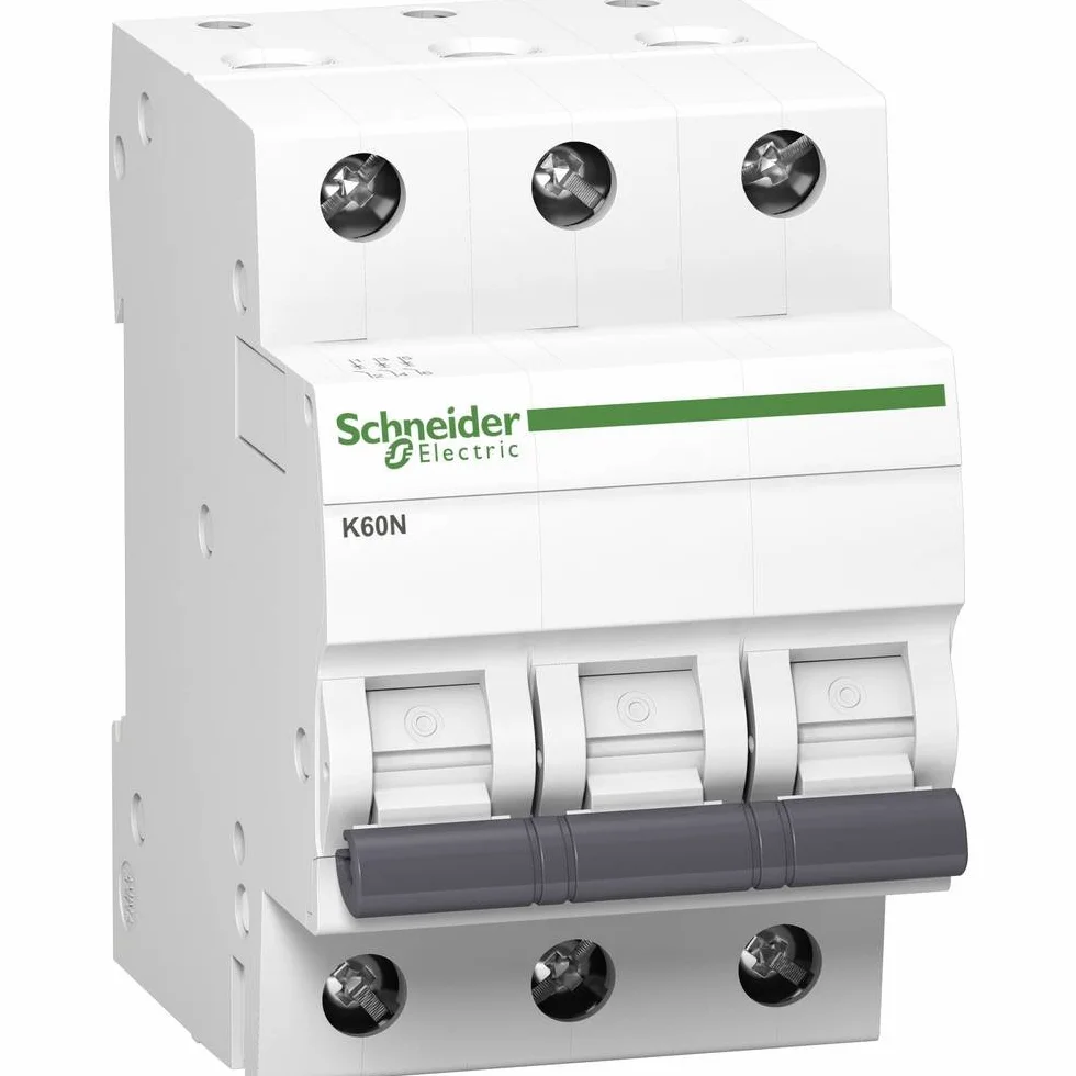 Schneider A9K01310 Disjoncteur K60N 3P 10 A B Caractéristique 6 kA