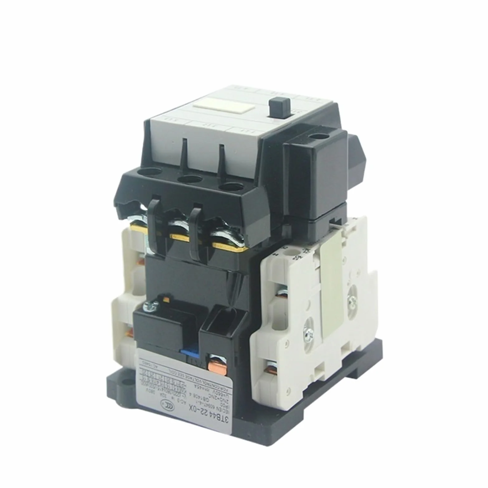 CJX1-32 3TF44 32A 24V 48V 220V 380V contacteur électrique magnétique 1 pièces (Color : AC220V)