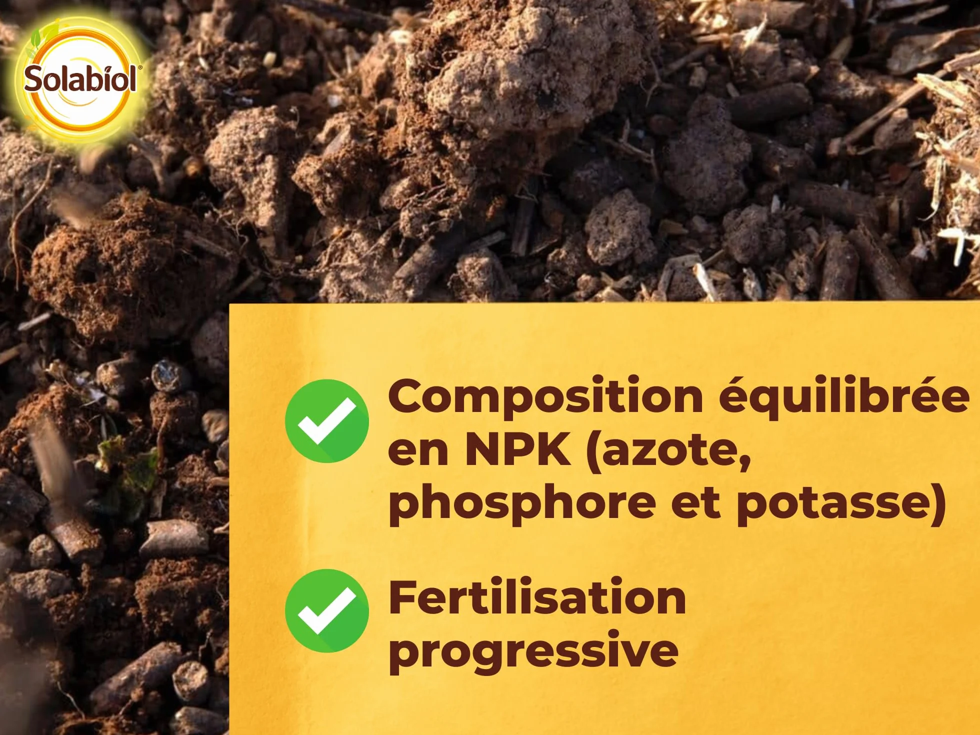 SOLABIOL Engrais Complet Liquide Universel 1L - Jusqu'à 100L Solution - Tous Types Cultures Agriculture Biologique