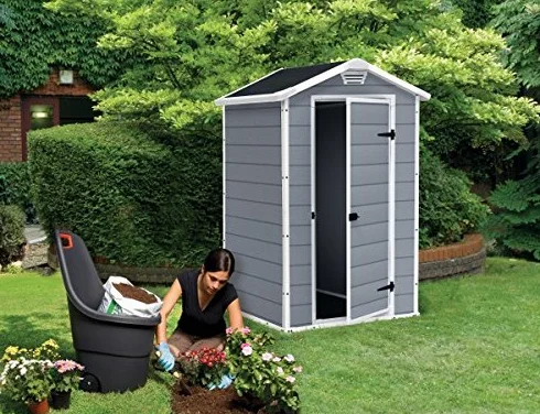 Manor Abri de jardin en résine 4 x 3 m
