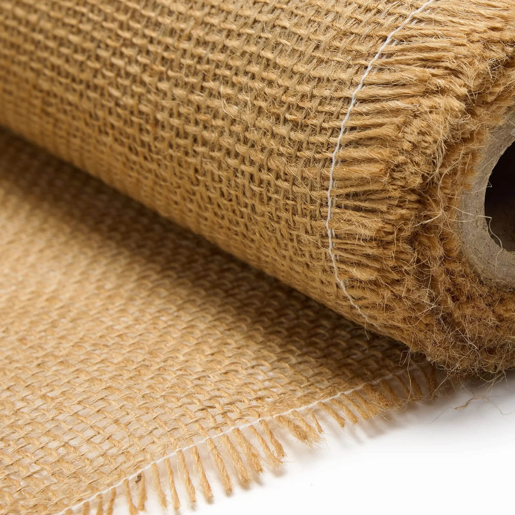 La Cordeline Toile de Jute Naturelle 230 g/m² 1 m x 5 m Rouleau Jardinage Bricolage
