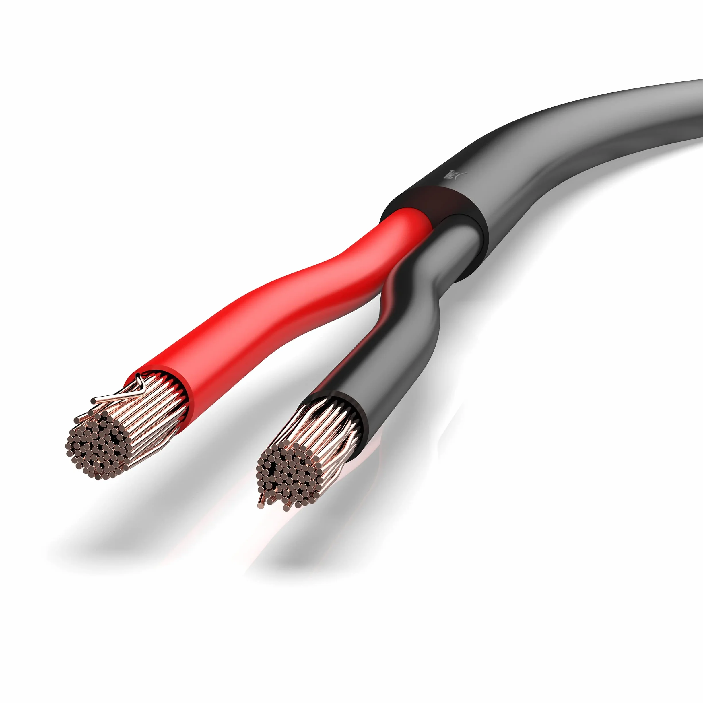 Auprotec Câble de véhicule 5 m - 2 x 1,5 mm² - Câble rond 2 fils noir/rouge - Câble électrique FLRYY - Pour remorque de voiture