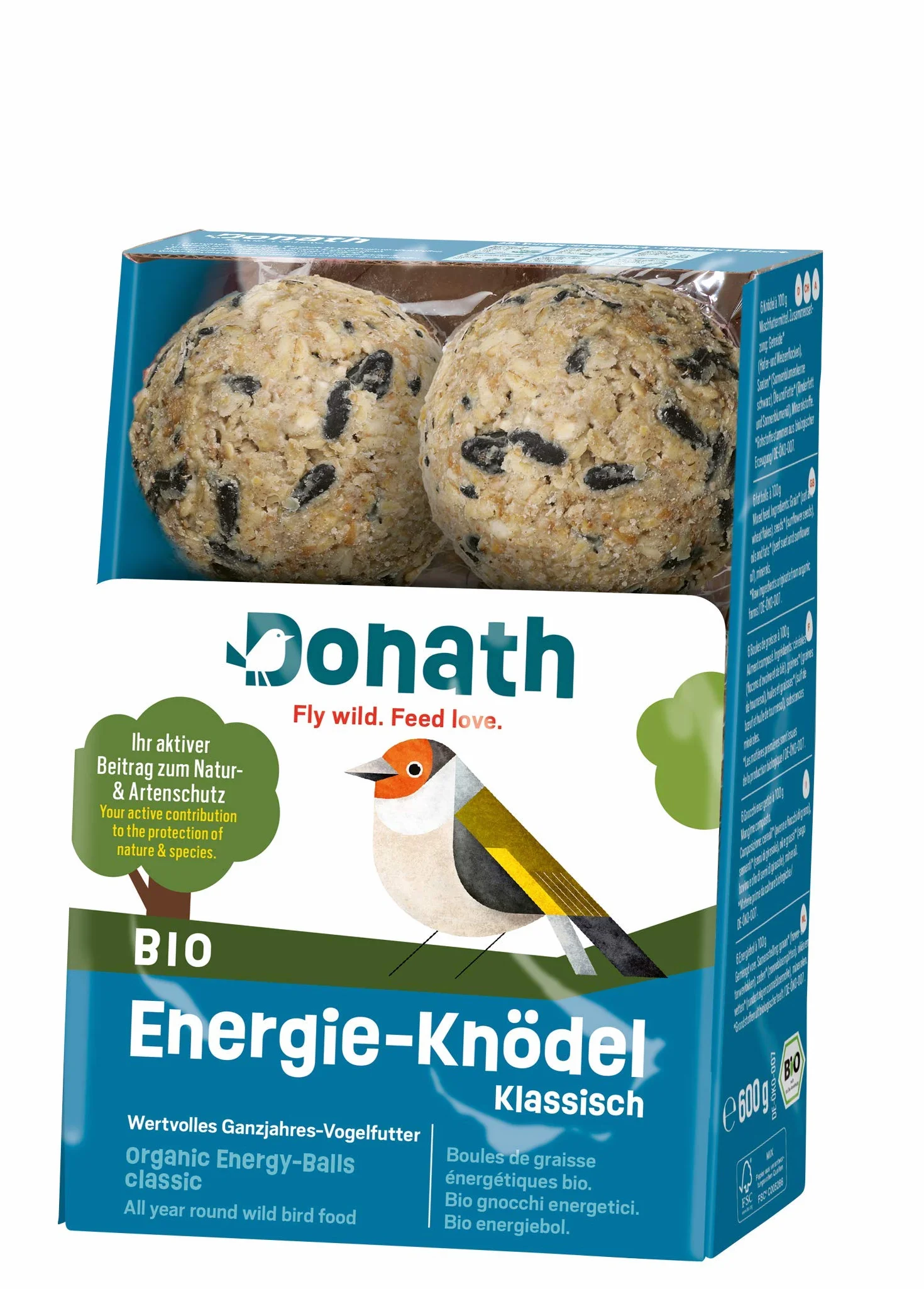 Donath Bio Boules d'Energie Classiques 6 Unités