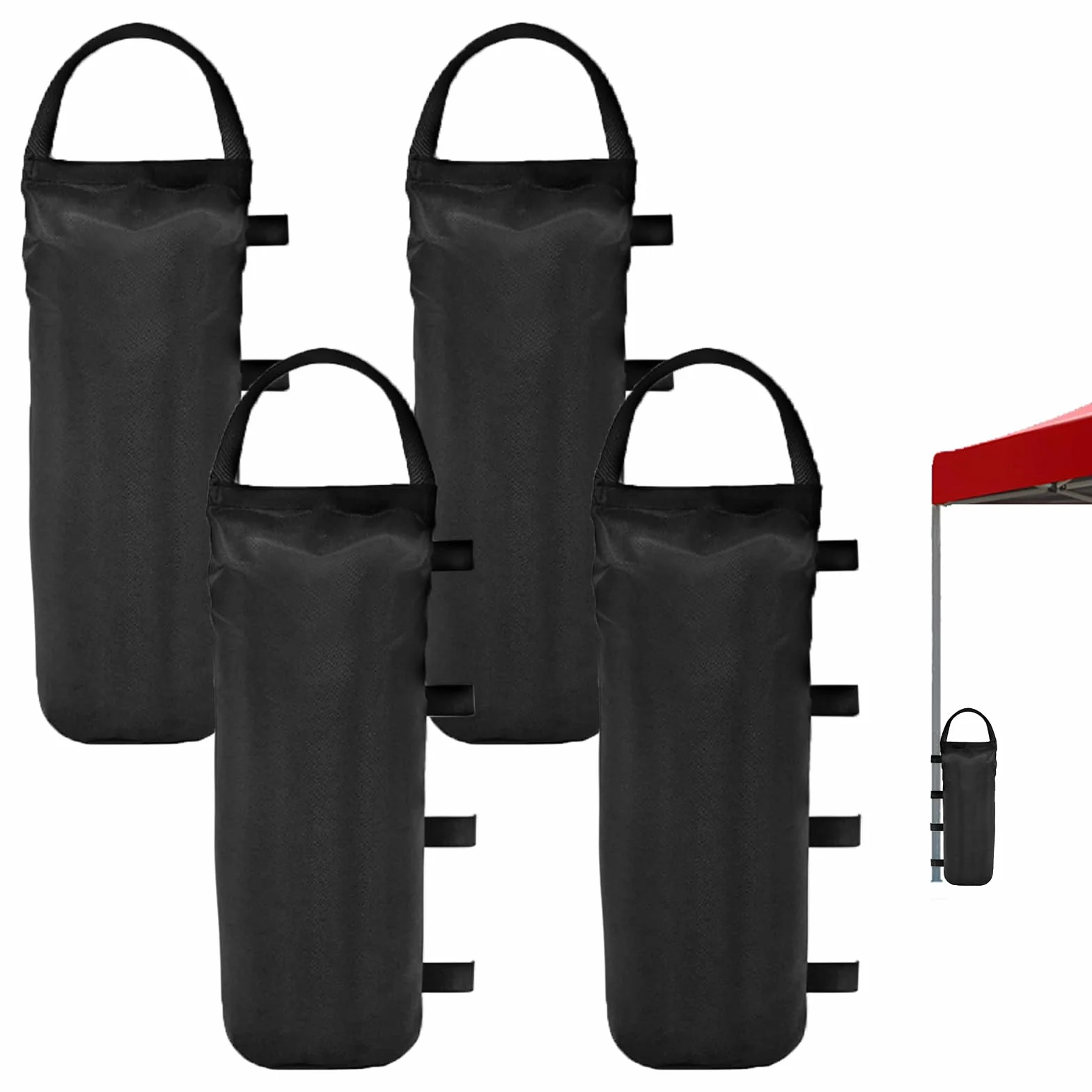 Sacs de sable pour tonnelle 420D lot de 4 pieds parasol tente auvent extérieur