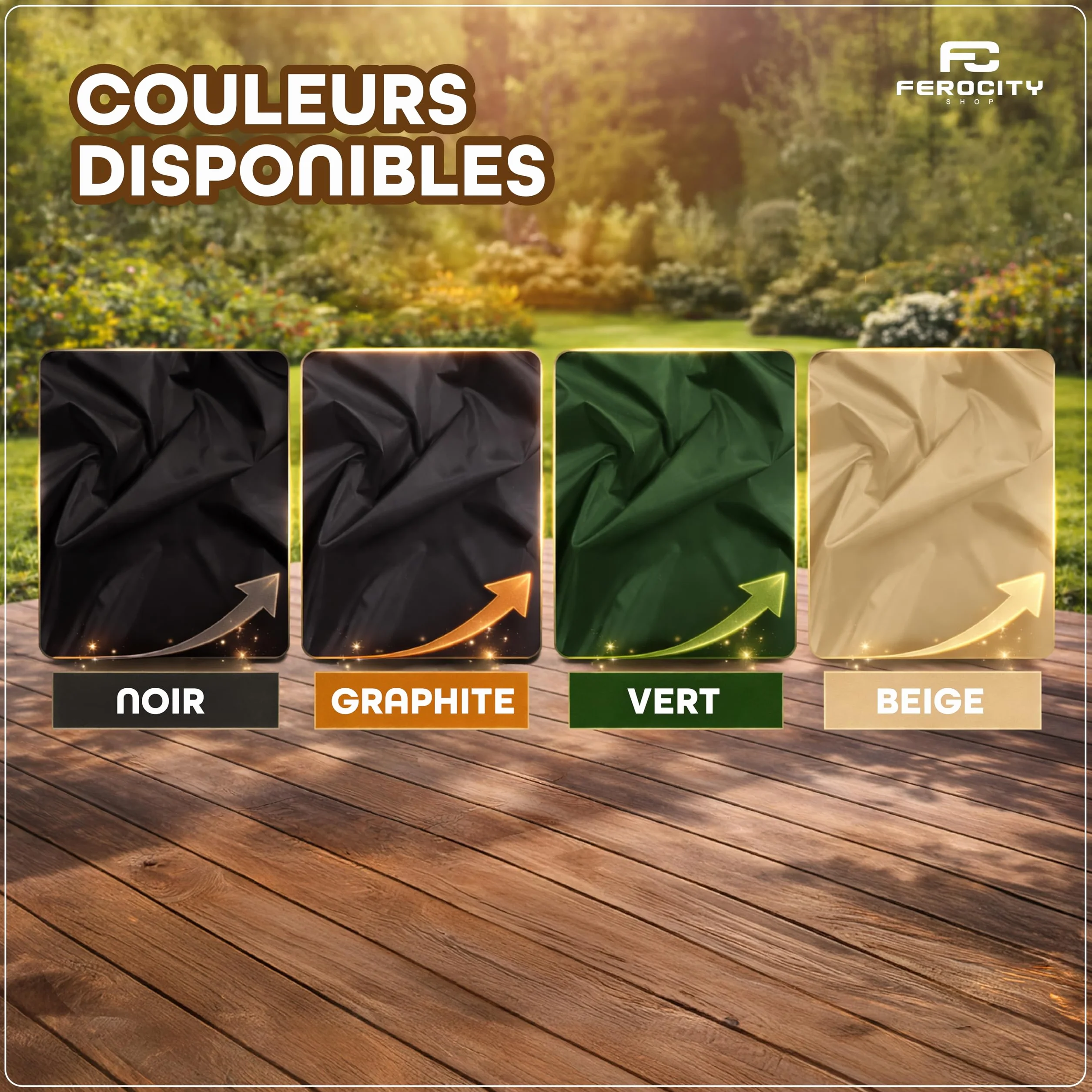 Housse de protection sur mesure pour banc de jardin respirante coupe-vent 2/3/4 places robuste