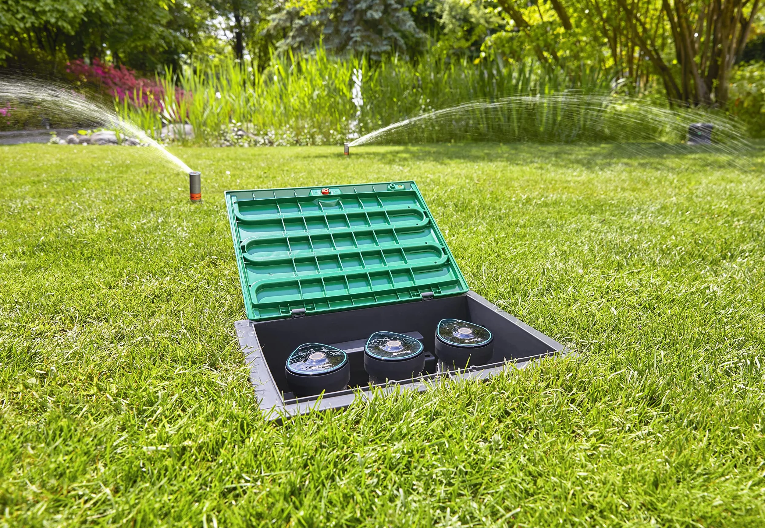 Gardena vanne d'arrosage 9V: Unité de commande pour système d'arrosage, utilisable manuellement