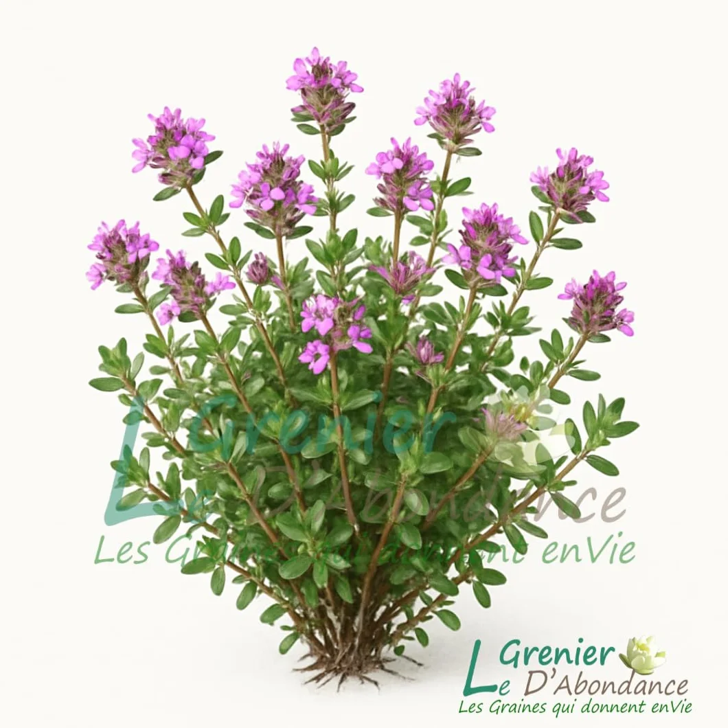 Le Grenier d'Abondance THYM SERPOLET Thymus serpylum 100 graines Aromatiques à semer