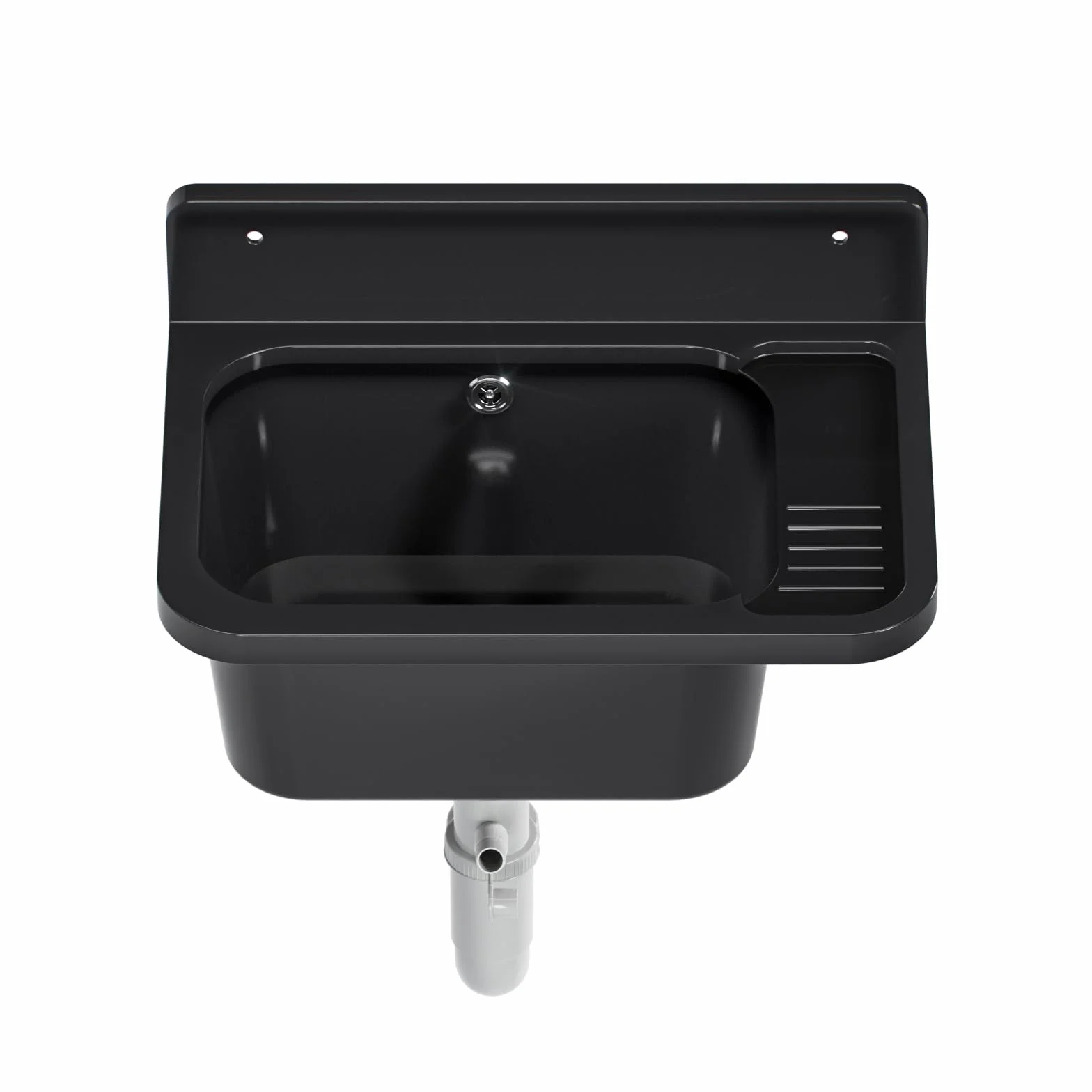 Évier de lavabo extérieur noir jardin garage