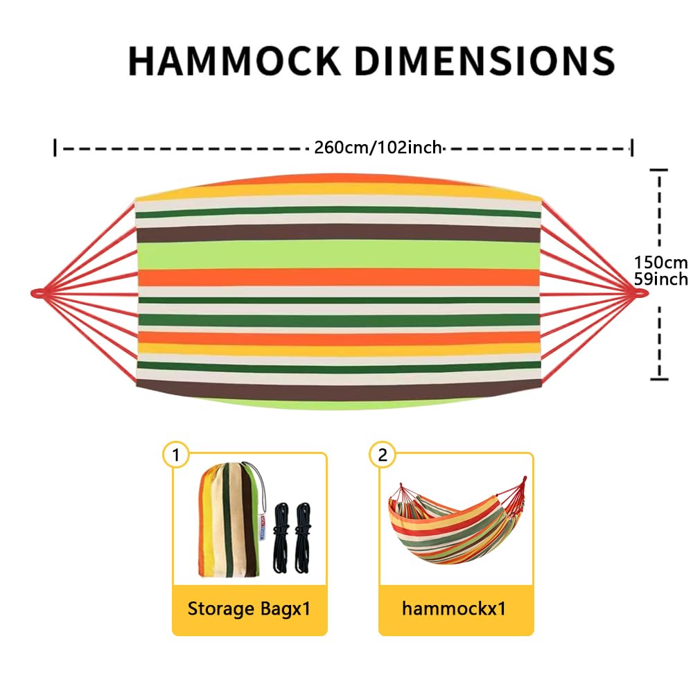 Portable Brazilian Cotton Hammock