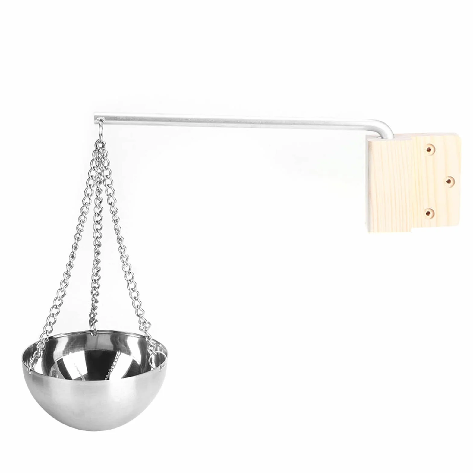Jenngaoo Sauna Aroma Bowl en Acier Inoxydable Accessoires de Sauna de Diffuseur de Parfum d'Huile Essentielle Our Le Sauna et Le Spa - 12,7 cm