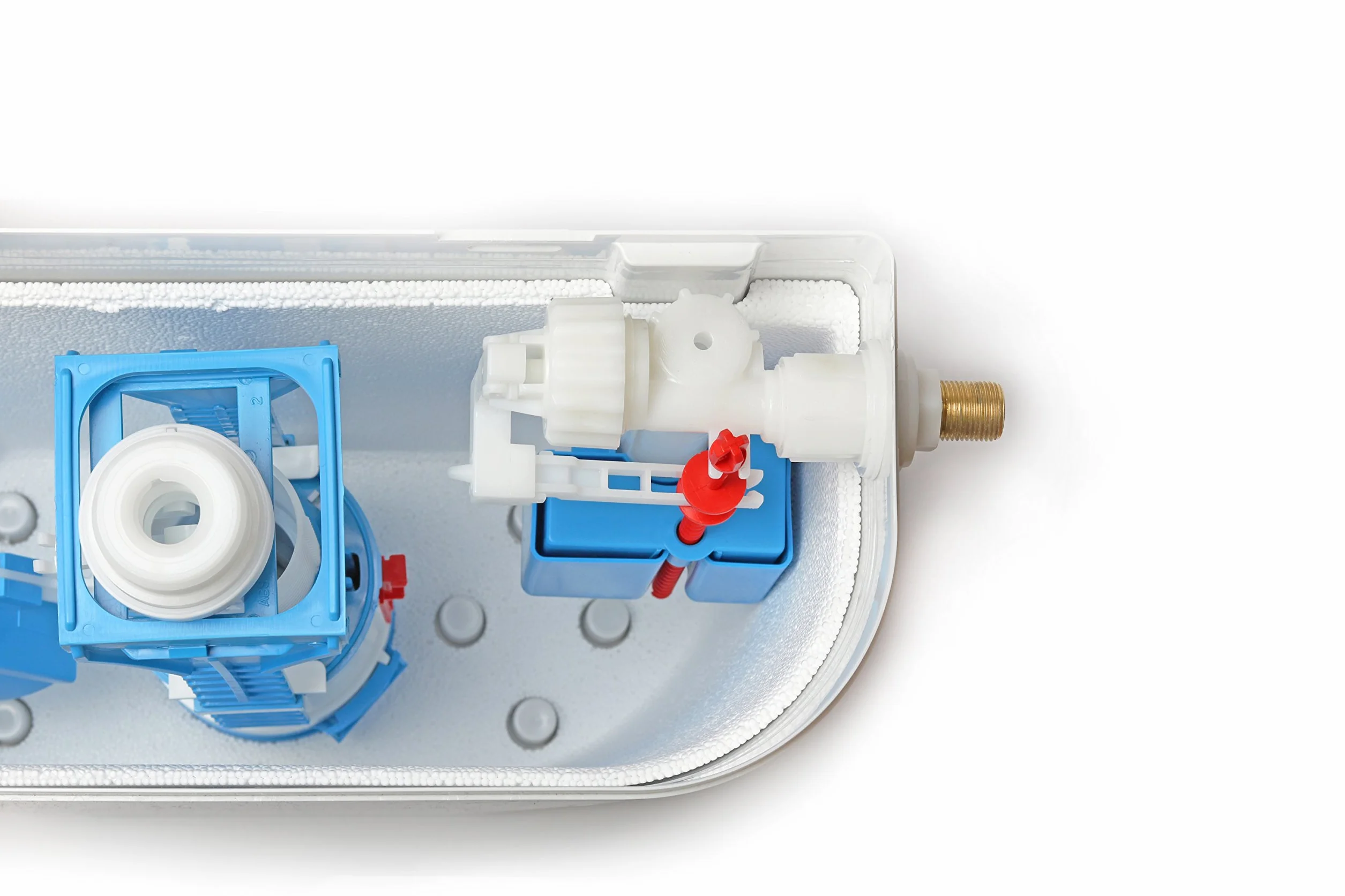 YOSSEE Robinet Flotteur WC Universelle Mecanisme Chasse d'eau WC [INCLUS Filtre + Notice] - Fabriqué dans l'UE - Garantie 5 ans - Mécanisme Qualité