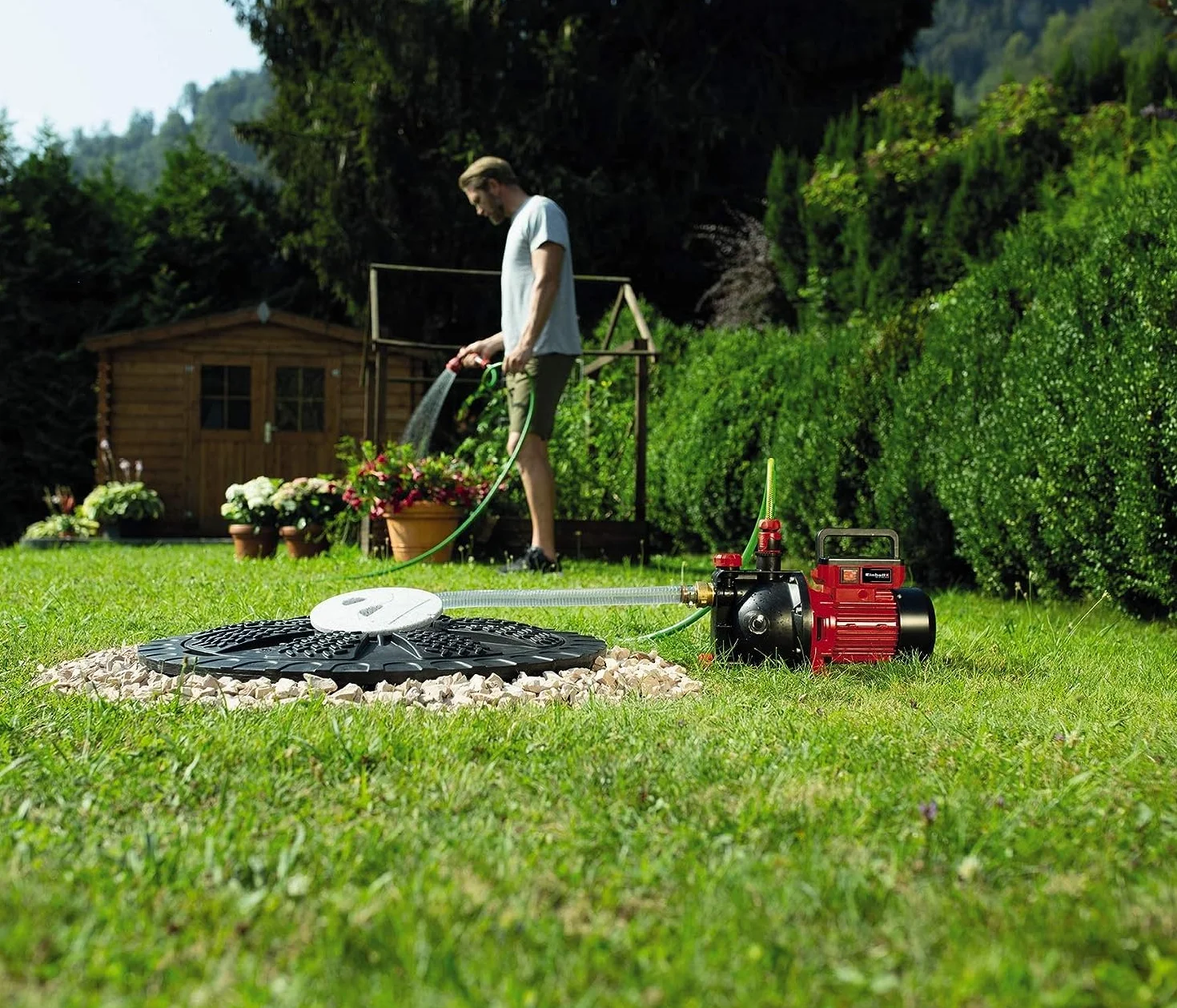 Einhell Pompe d’arrosage GC-GP 6040 600 W 3,6 bars 4000 L/h