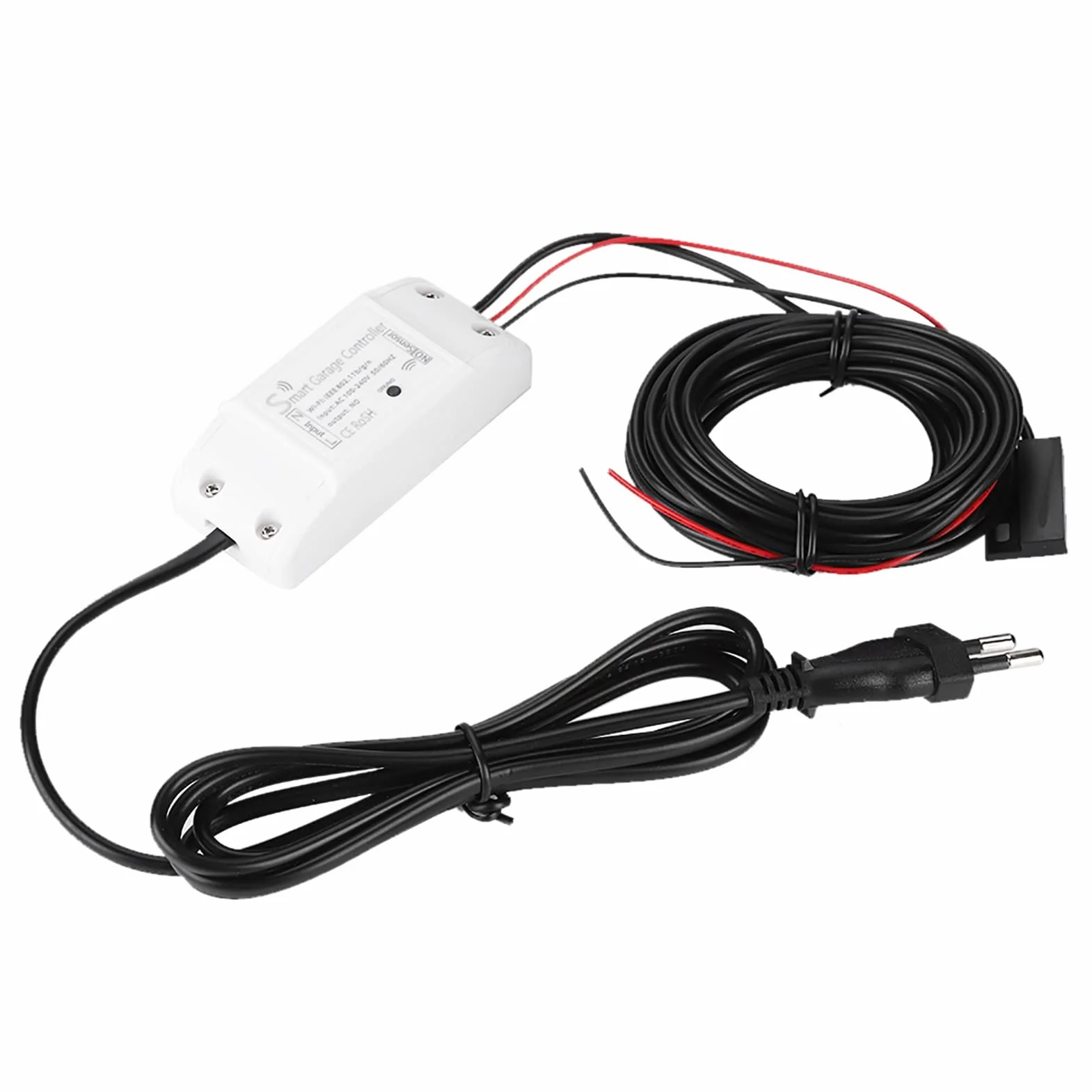 Tosuny WiFi Smart Switch Garage Porte télécommande ouvre-Porte Dispositif, Support téléphone APP contrôle, Fonctionne avec Alexa et Google (UE)