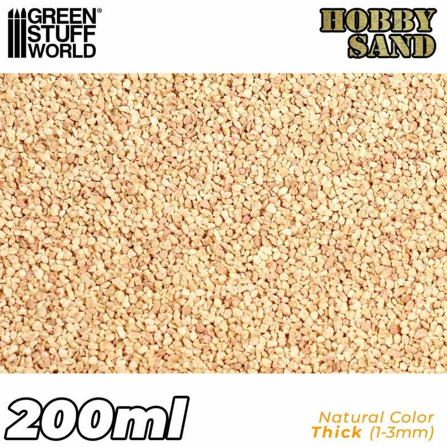 Natural Thick Hobby Sand 200 ml