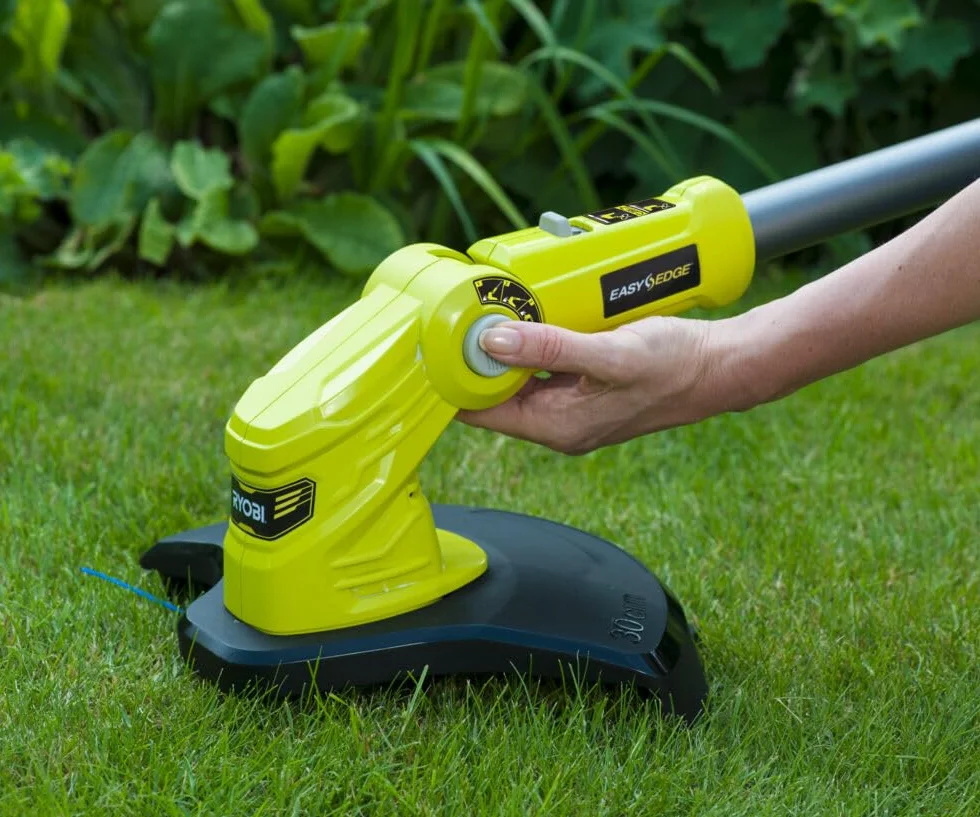 RYOBI RAC155 Tête Double Lames dentelées Coupe Herbes Hautes Végétation Dense Compatible Coupe-Bordures 18V