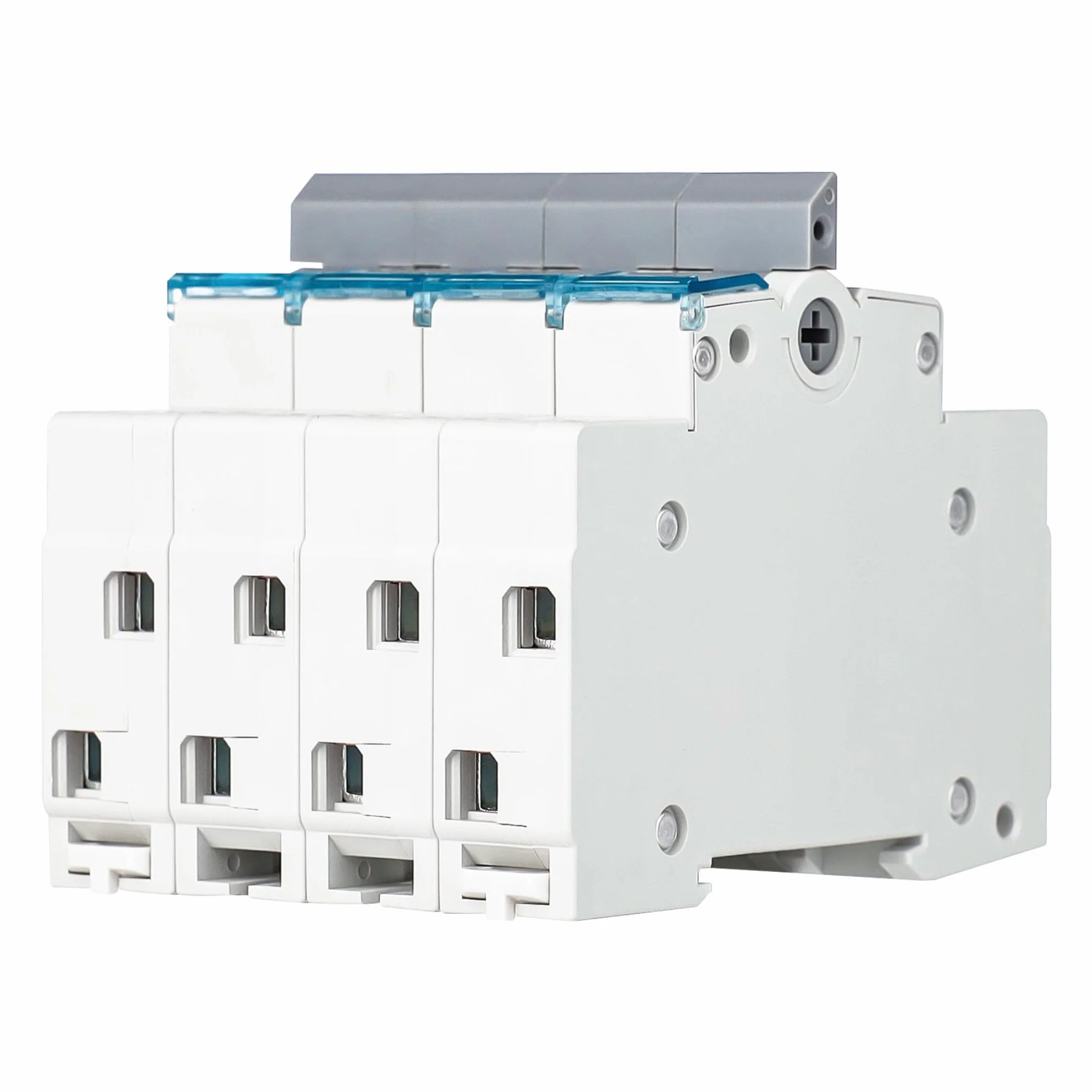Interrupteur de transfert manuel 63 A 4P + 4P MTS AC automatique disjoncteur magnétothermique à changement modulaire