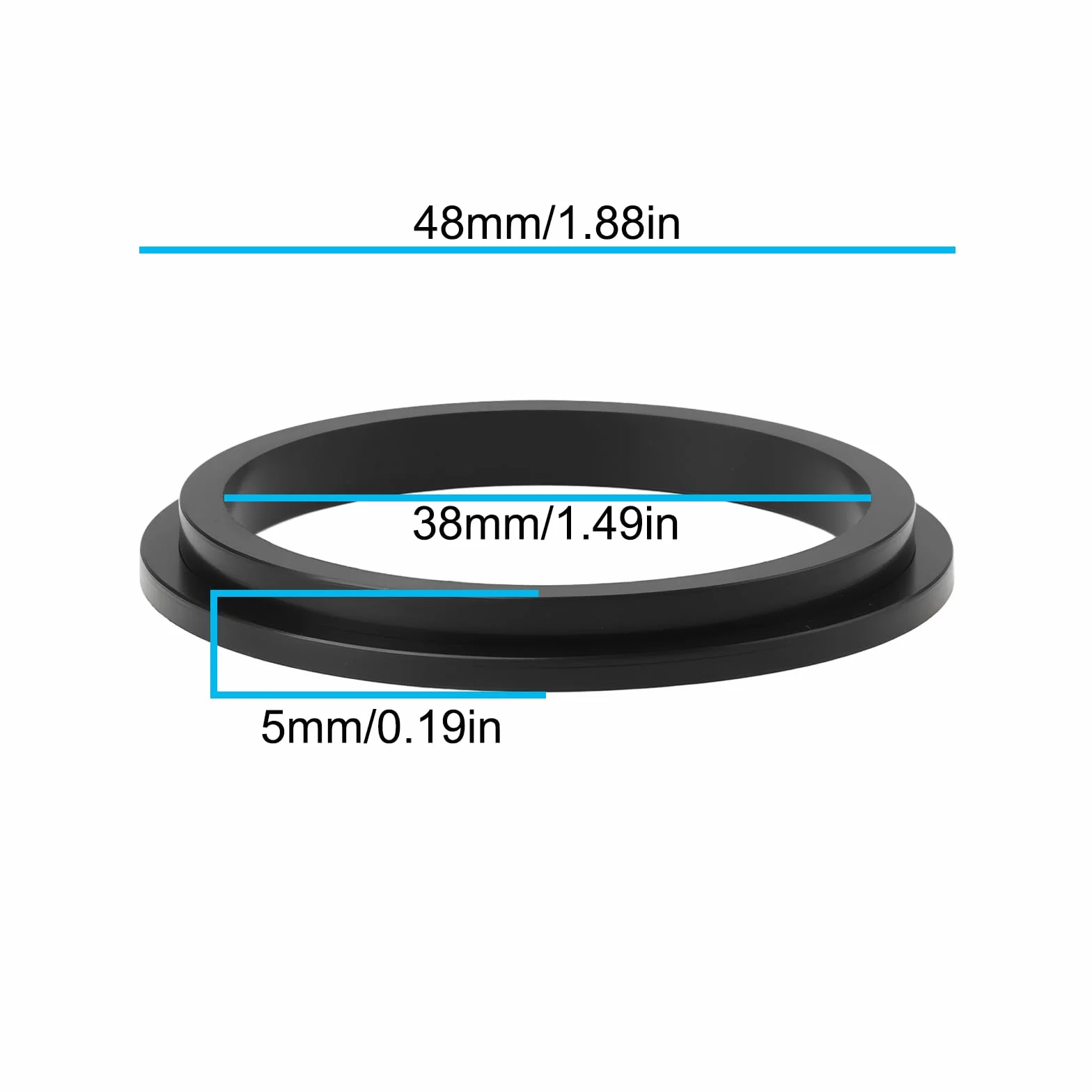 Joints de Tuyau d'Air pour Spa 38 x 48 x 5 mm Compatible Bestway Lot de 2