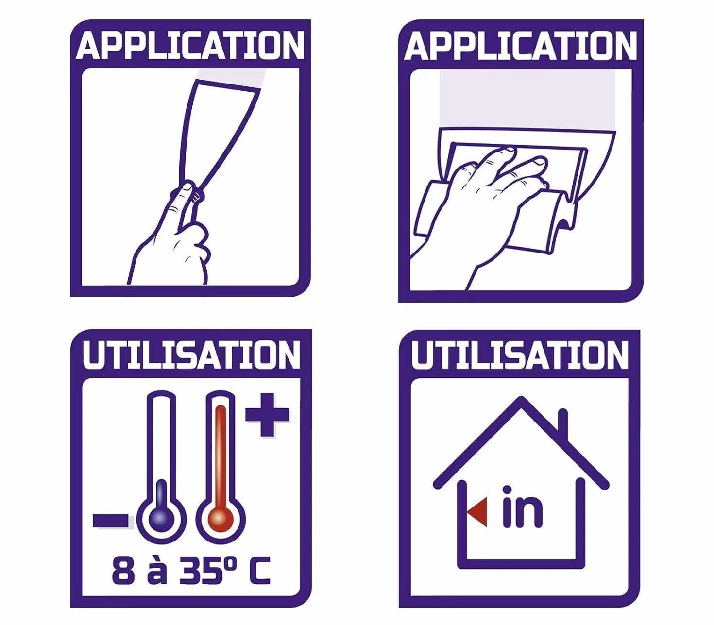 SEMIN Enduit de Rebouchage en Pâte 1.5 kg – Spécial Trous, Fissures & Trous de Vis – Intérieur/Extérieur – Prêt à l’Emploi – Excellente Finition – Haute Adhérence