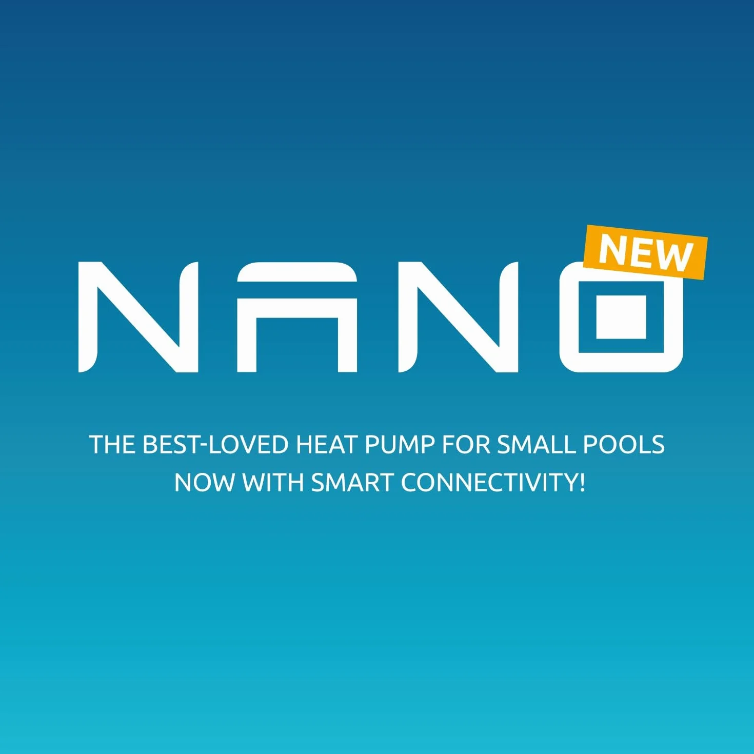 POOLEX Nano B5 Pompe à chaleur réversible piscine 5 kW 30 m³ dégivrage automatique intelligent Ultra-compacte Plug&Play