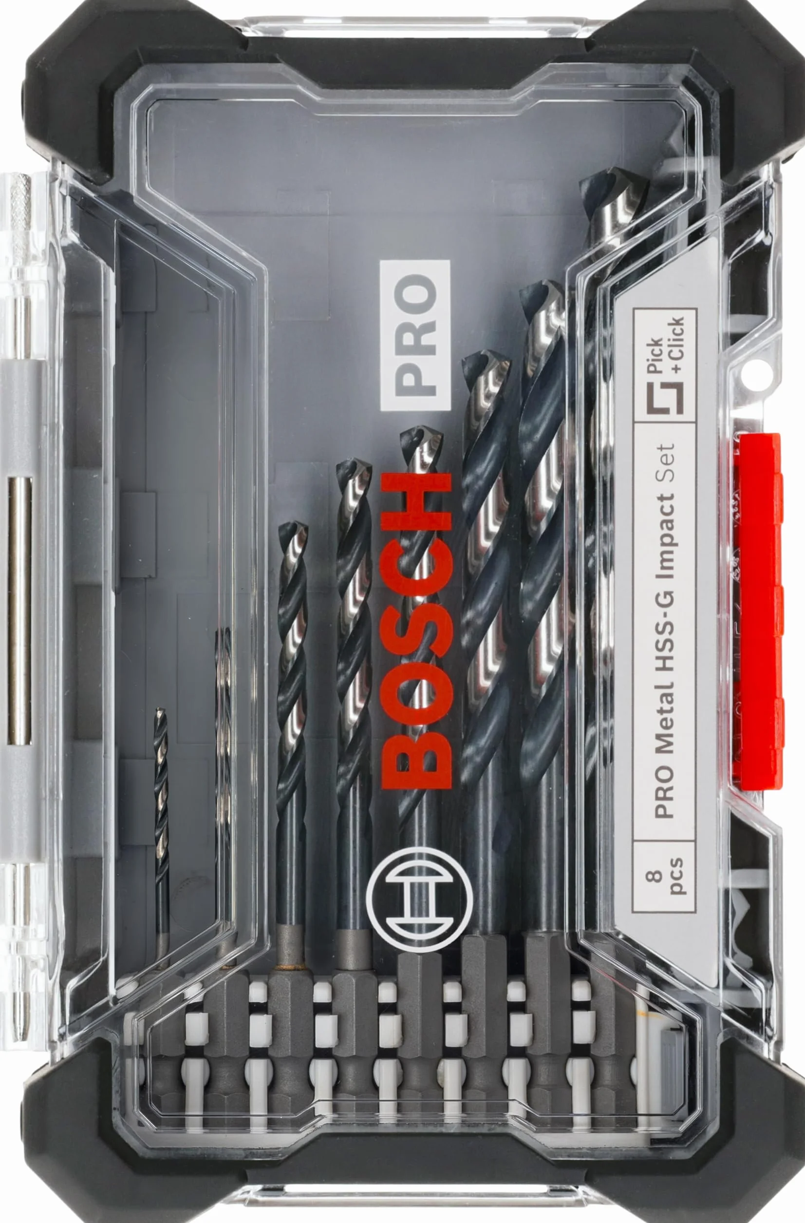 Bosch Assortiment Foret hélicoïdal HSS Impact Control 8 pièces