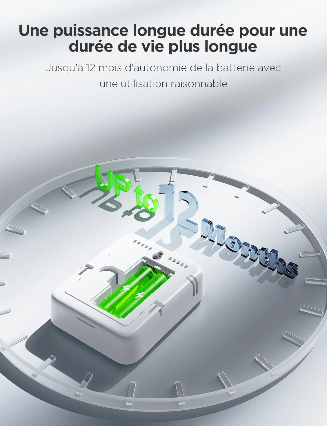 Govee Thermomètre Hygromètre Intérieur Bluetooth LCD Haute Précision Capteur Humidité Température